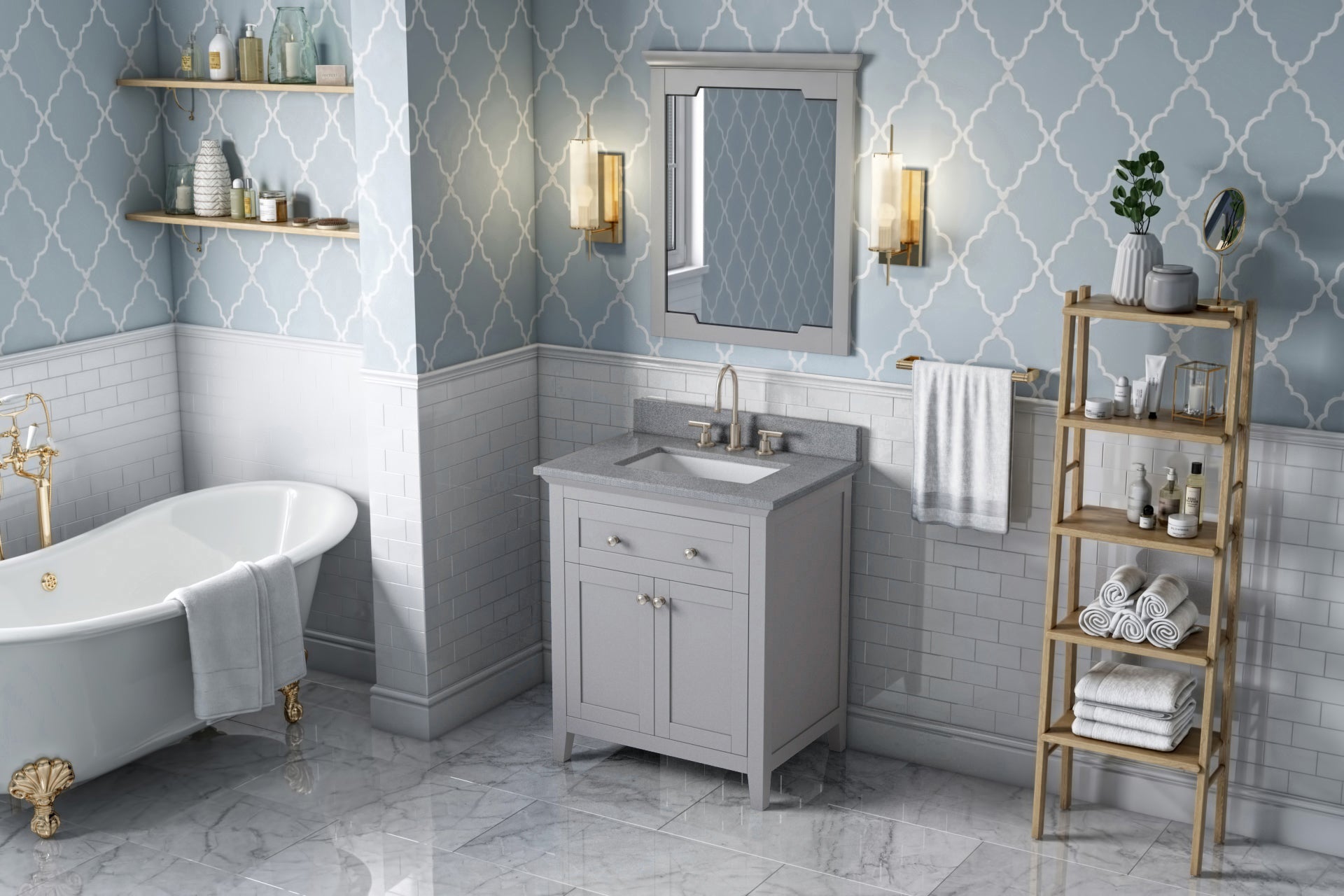 30" Chatham Vanity – Grey