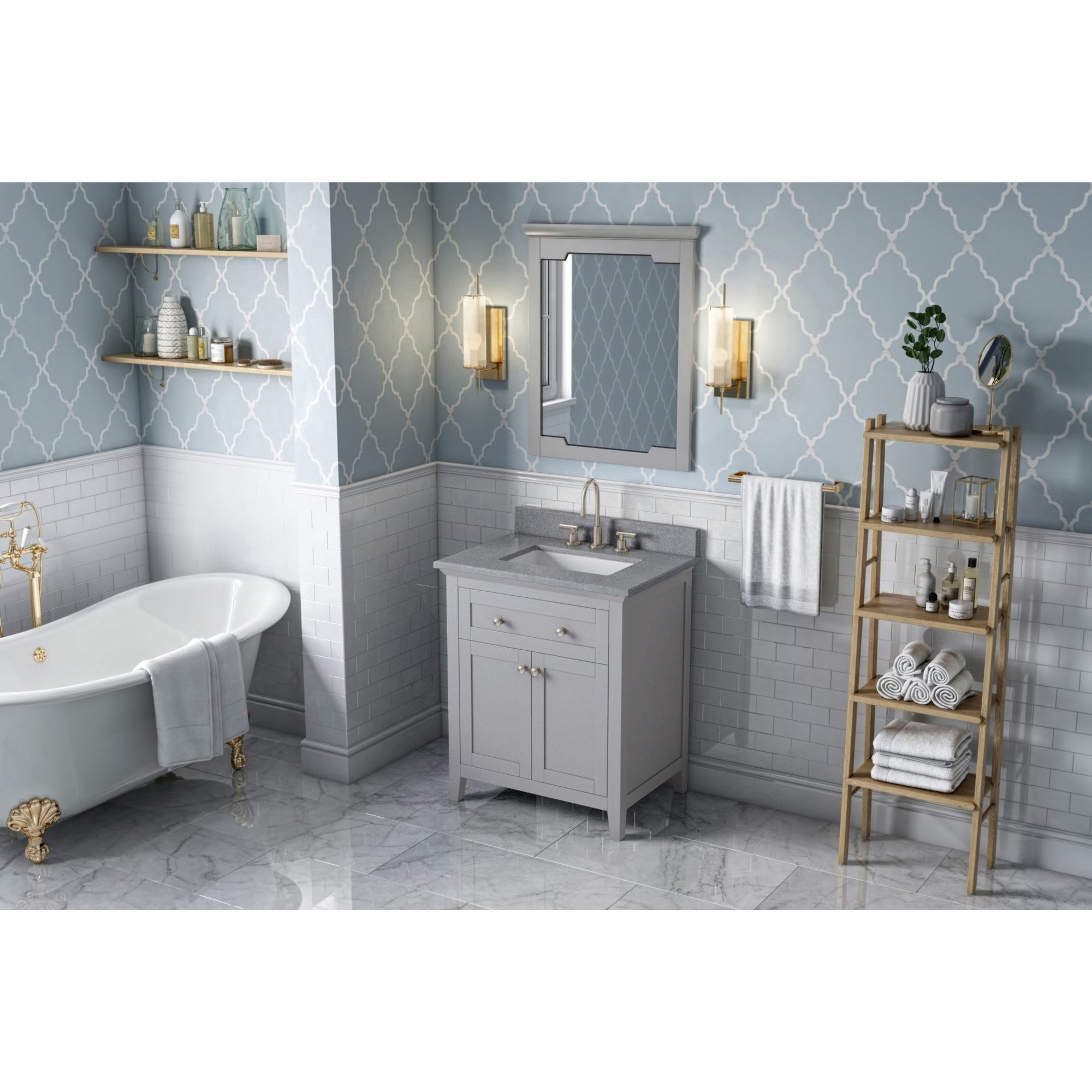 30" Chatham Vanity – Grey