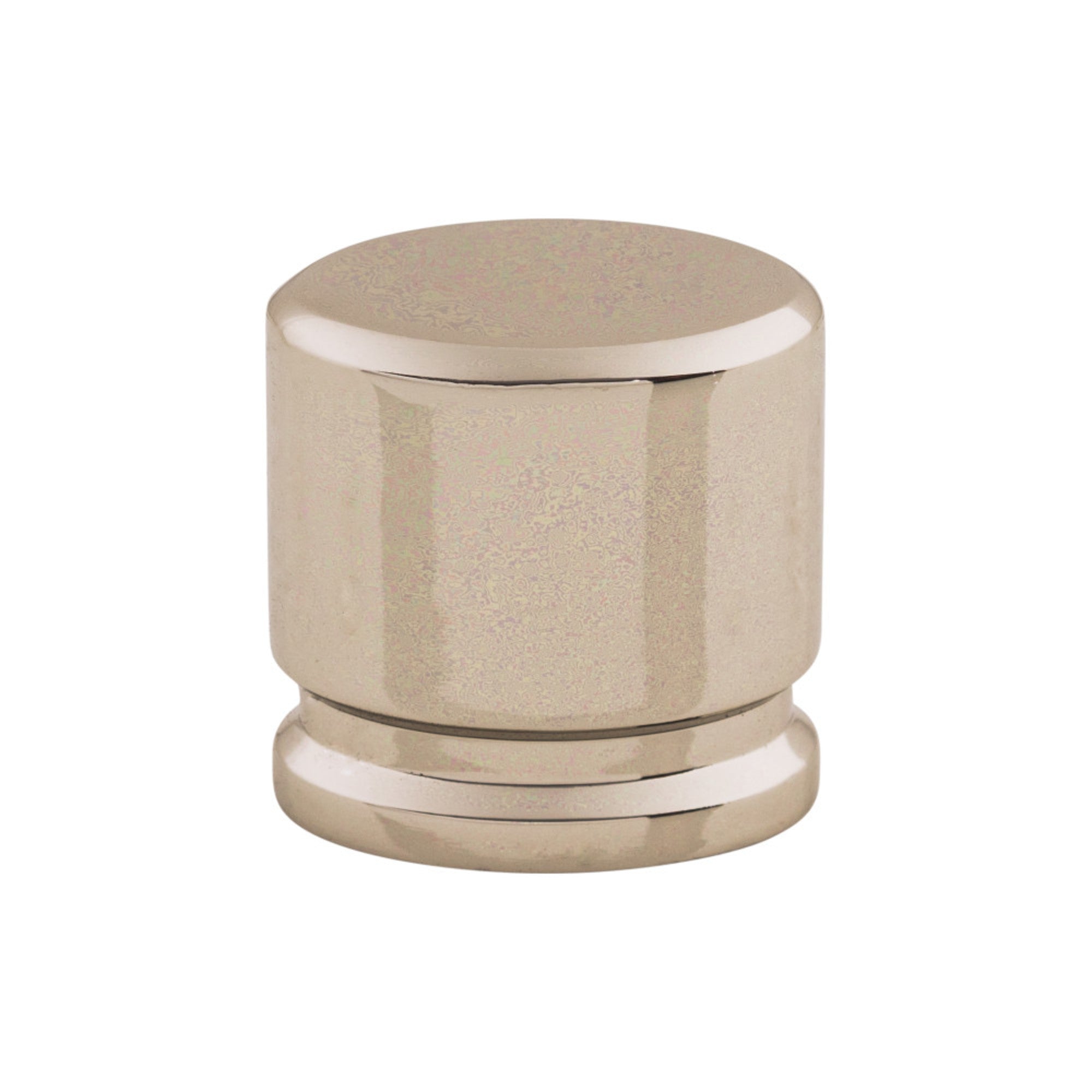 Oval Oval Knob - Polished Nickel