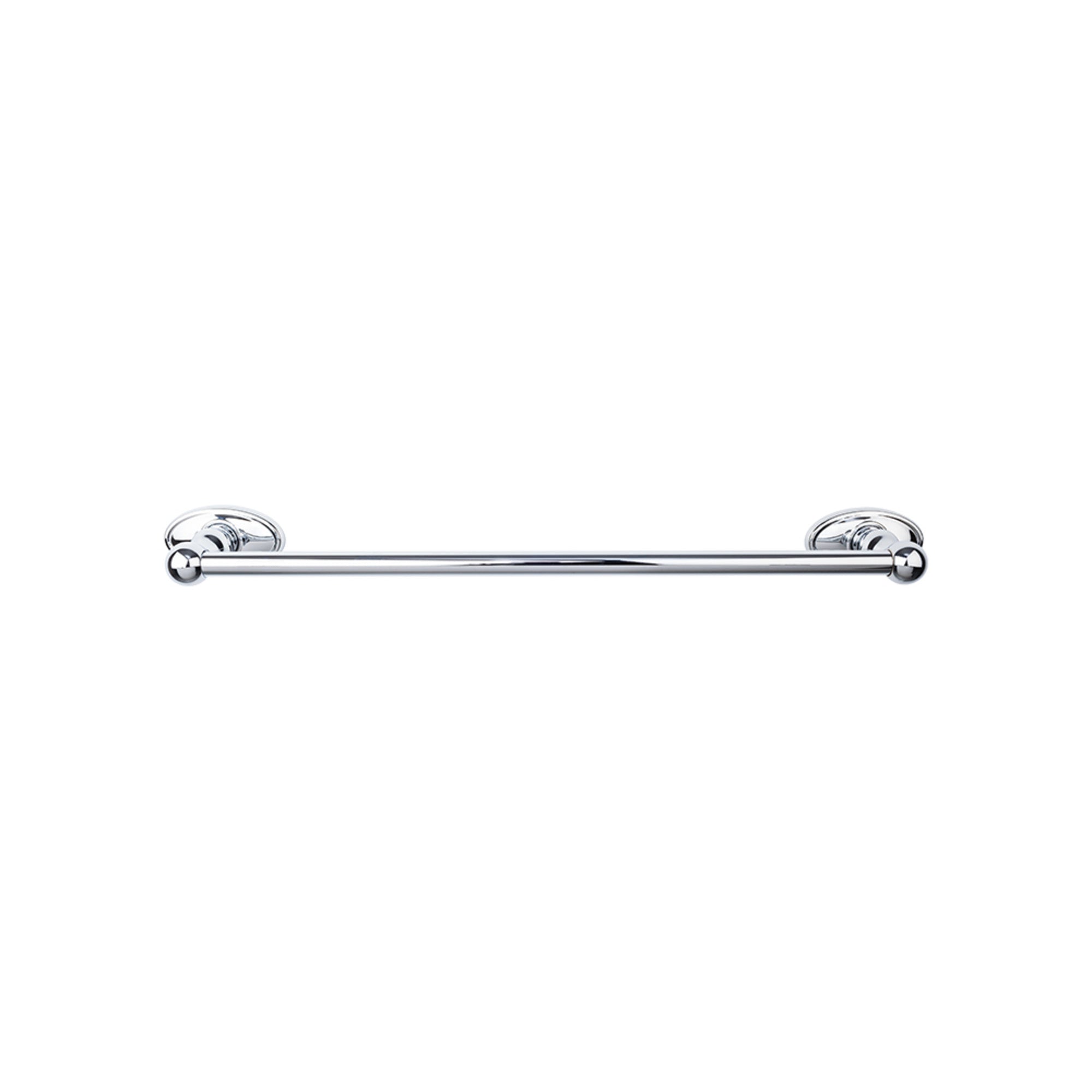 TOP BATH (R) Edwardian Bath Single 26 1/2" Wall Mounted Towel Bar - Polished Chrome