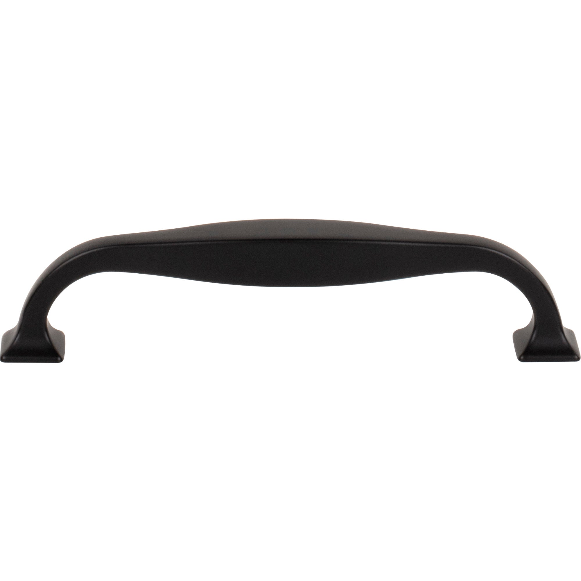 Contour 5 1/16" Center to Center Bar Pull - Flat Black