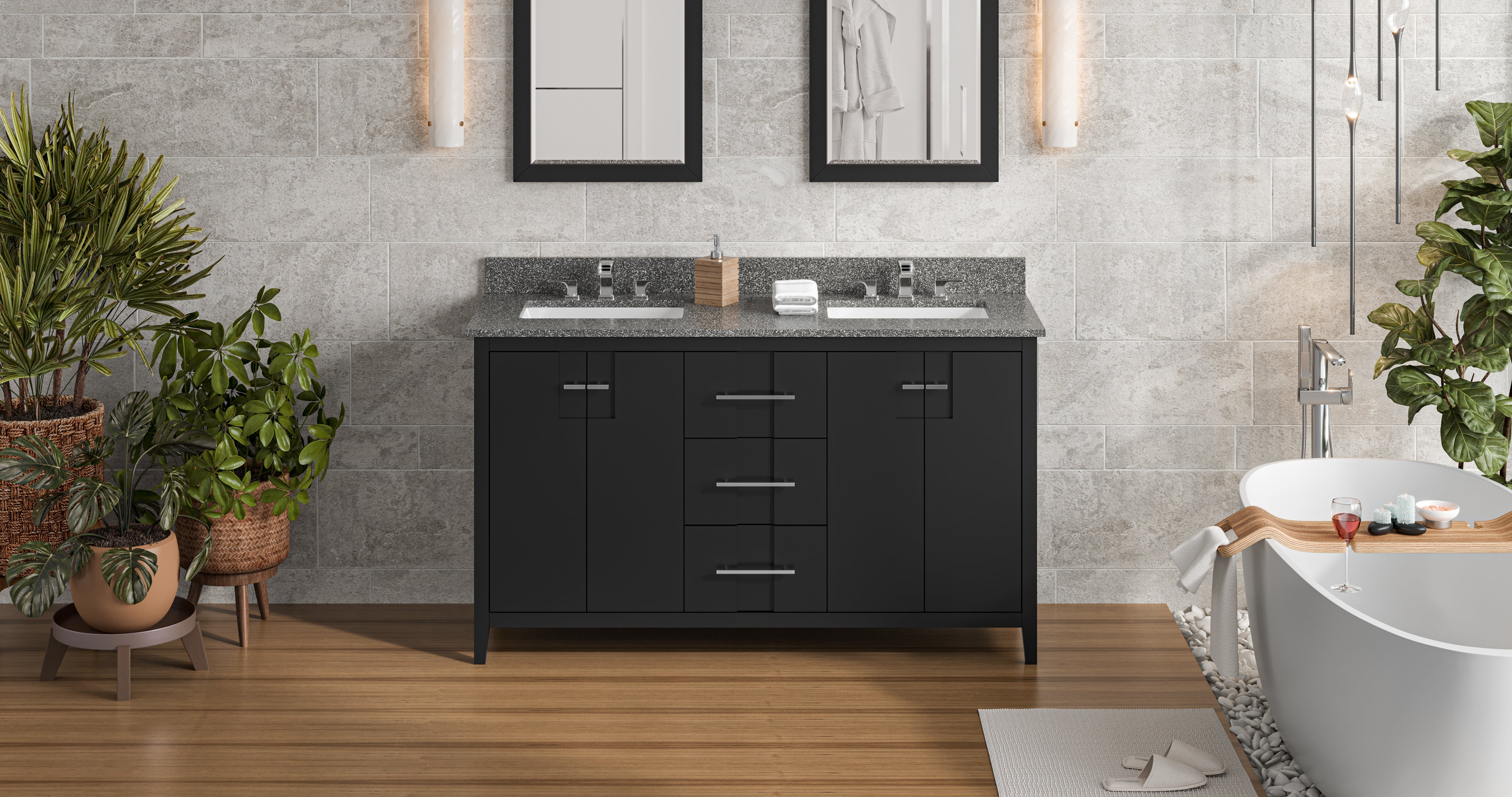 60" Katara Vanity – Double Bowl