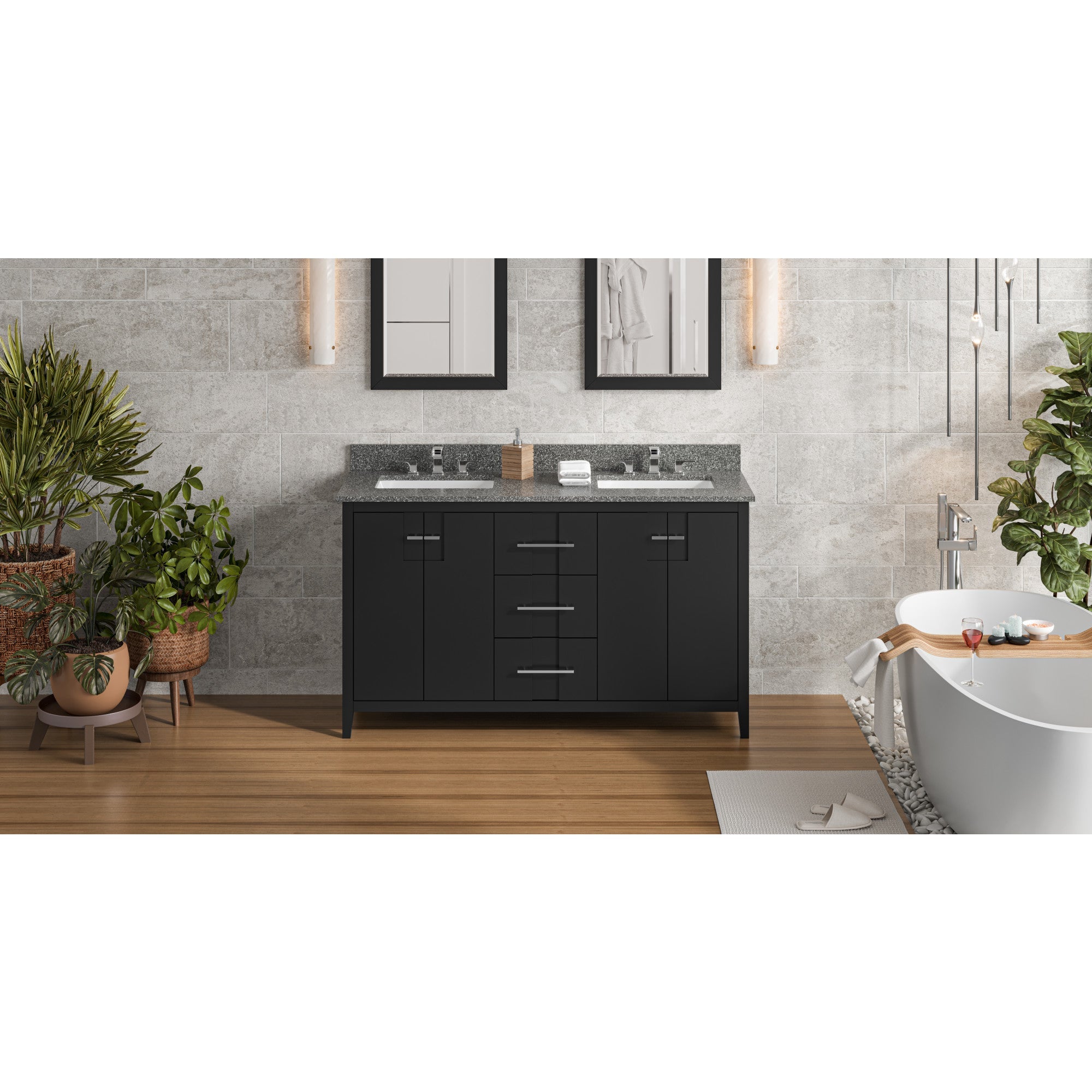 60" Katara Vanity – Double Bowl