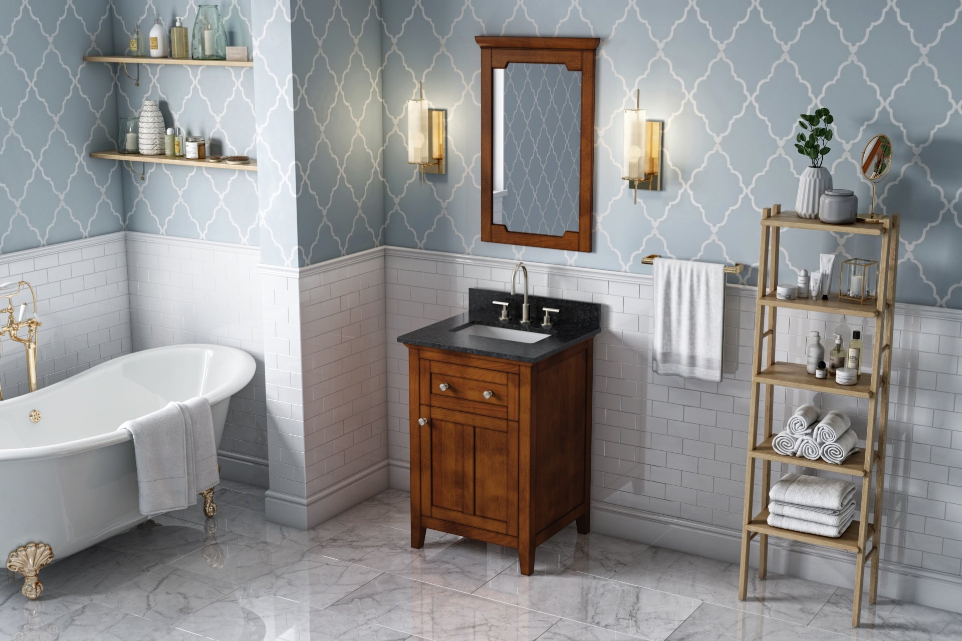 24" Chatham Vanity – Chocolate