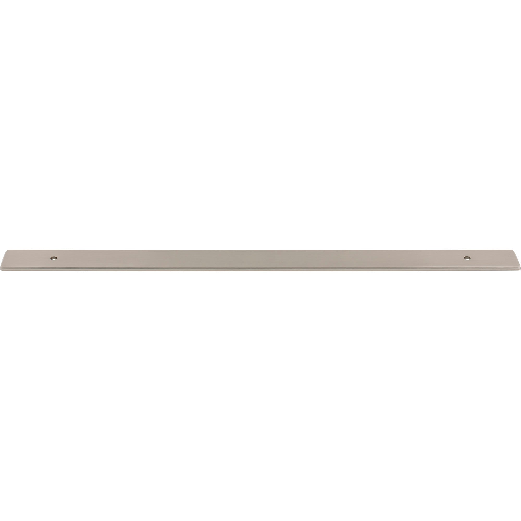 Radcliffe 12" Center to Center Pull Backplate - Brushed Satin Nickel