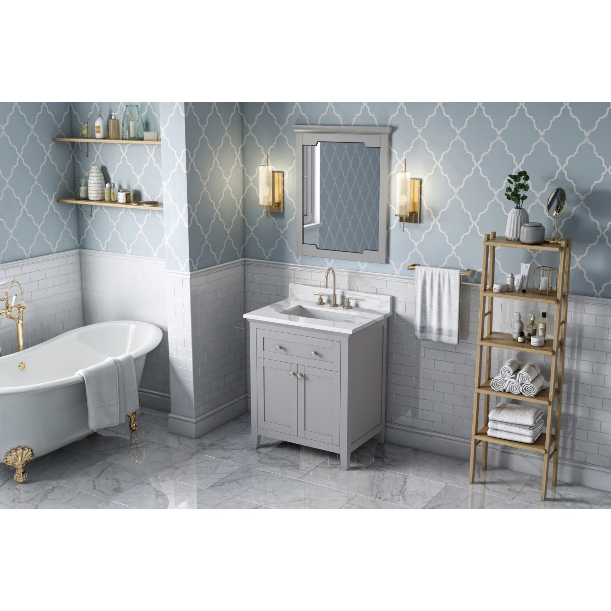 30" Chatham Vanity – Grey