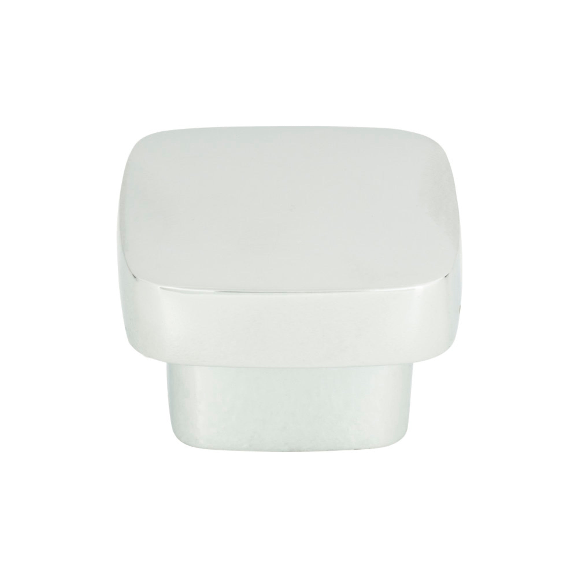Chunky Knobs Square Knob - Polished Chrome