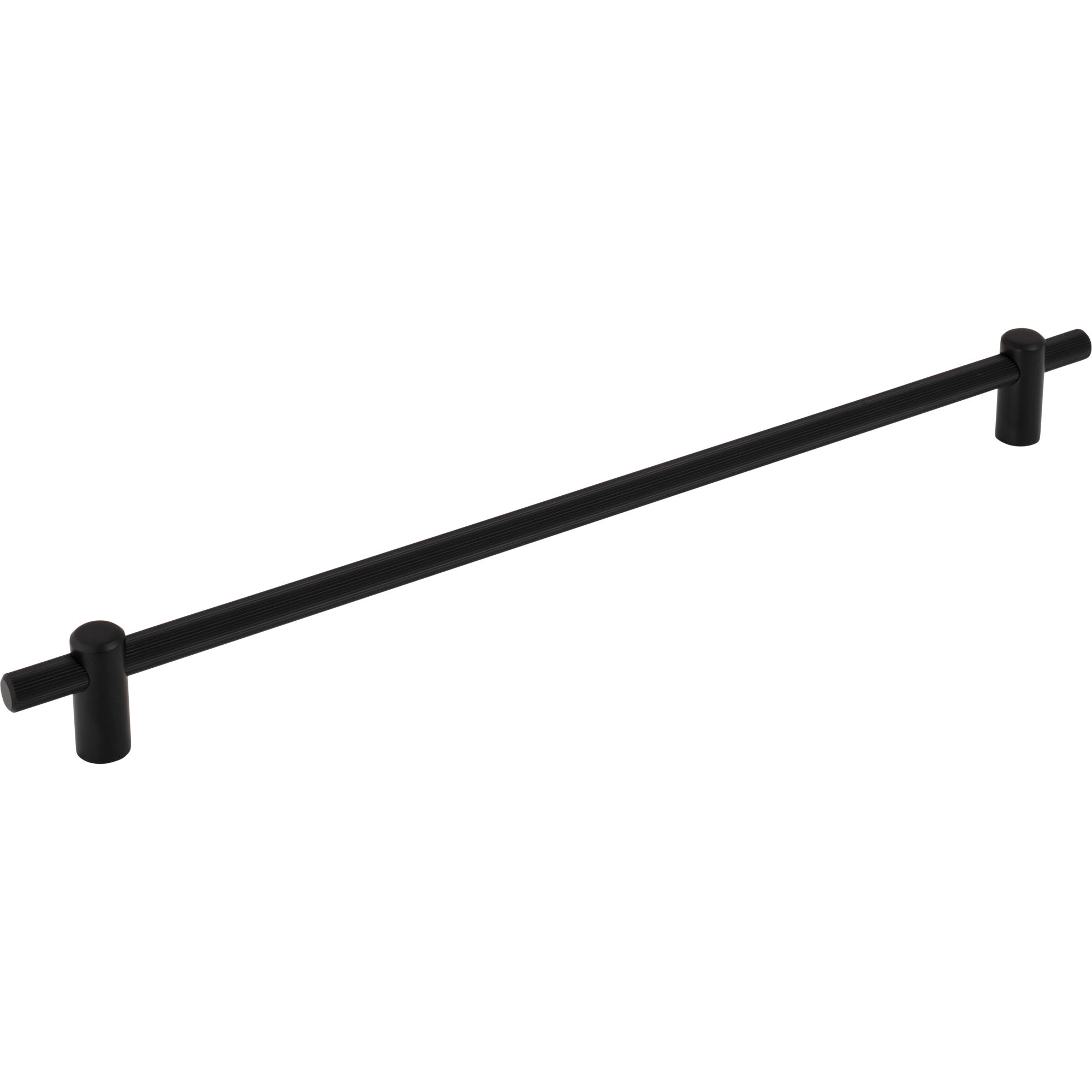 Dempsey 12" Center to Center Bar Pull - Flat Black