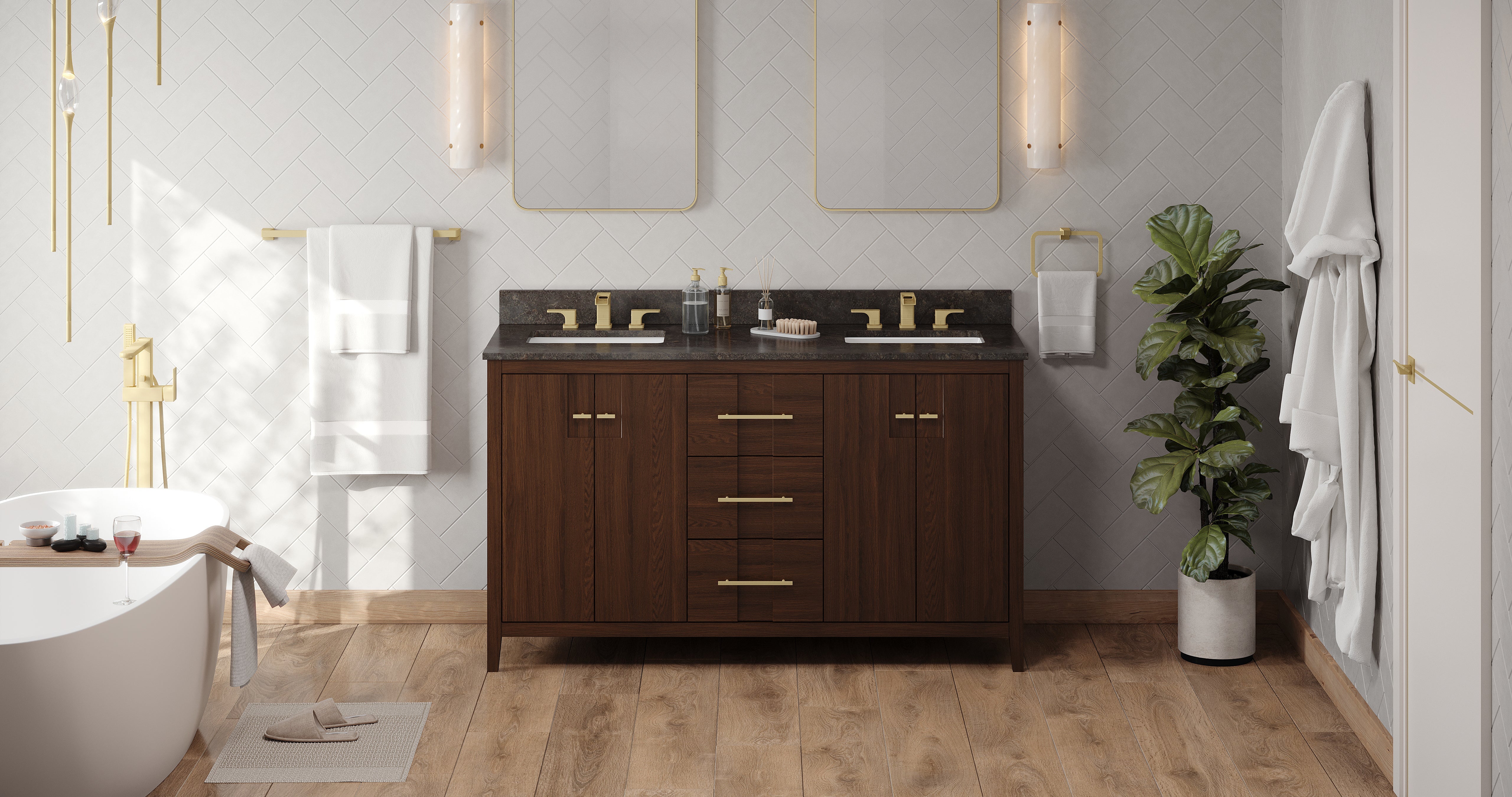 60" Katara Vanity – Double Bowl