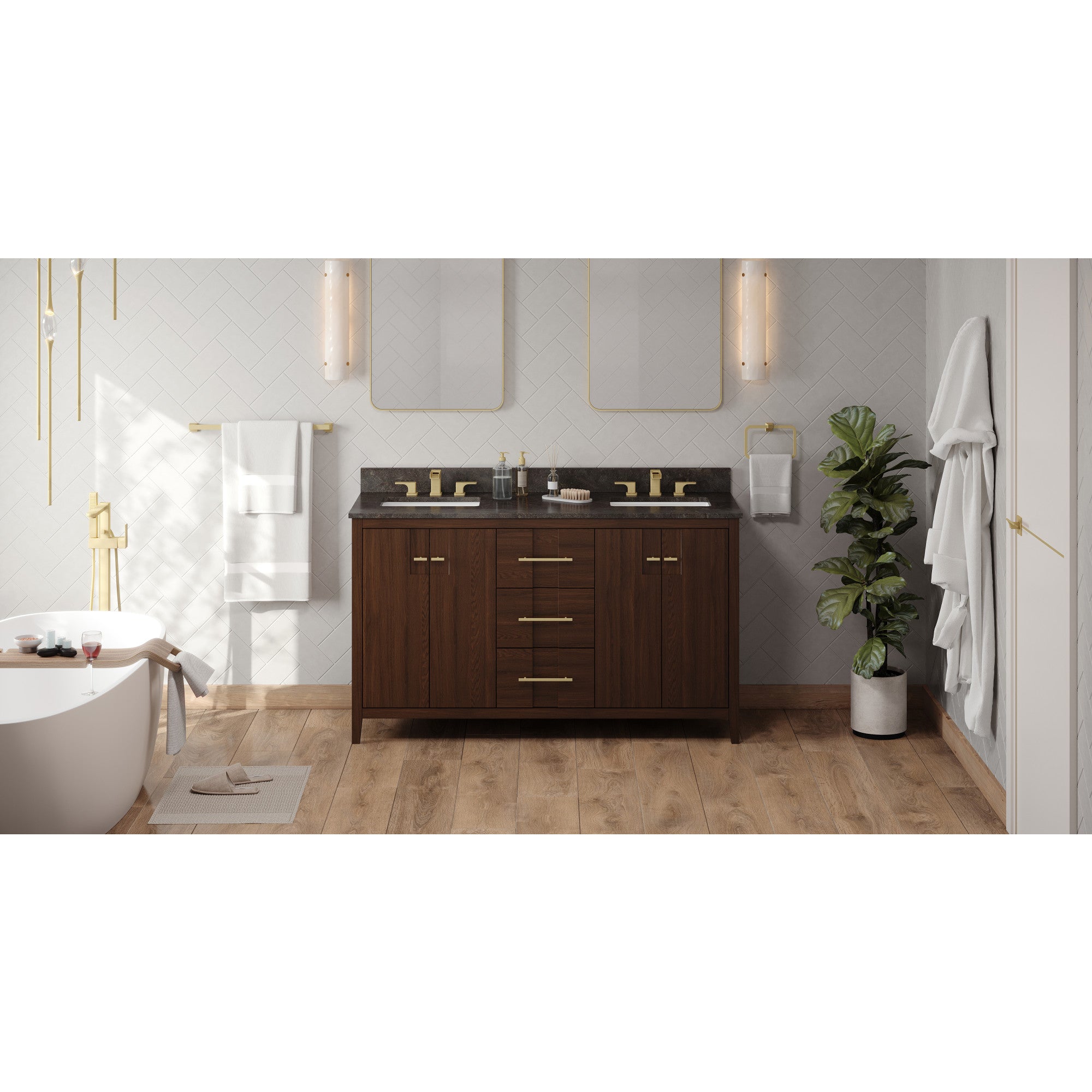 60" Katara Vanity – Double Bowl