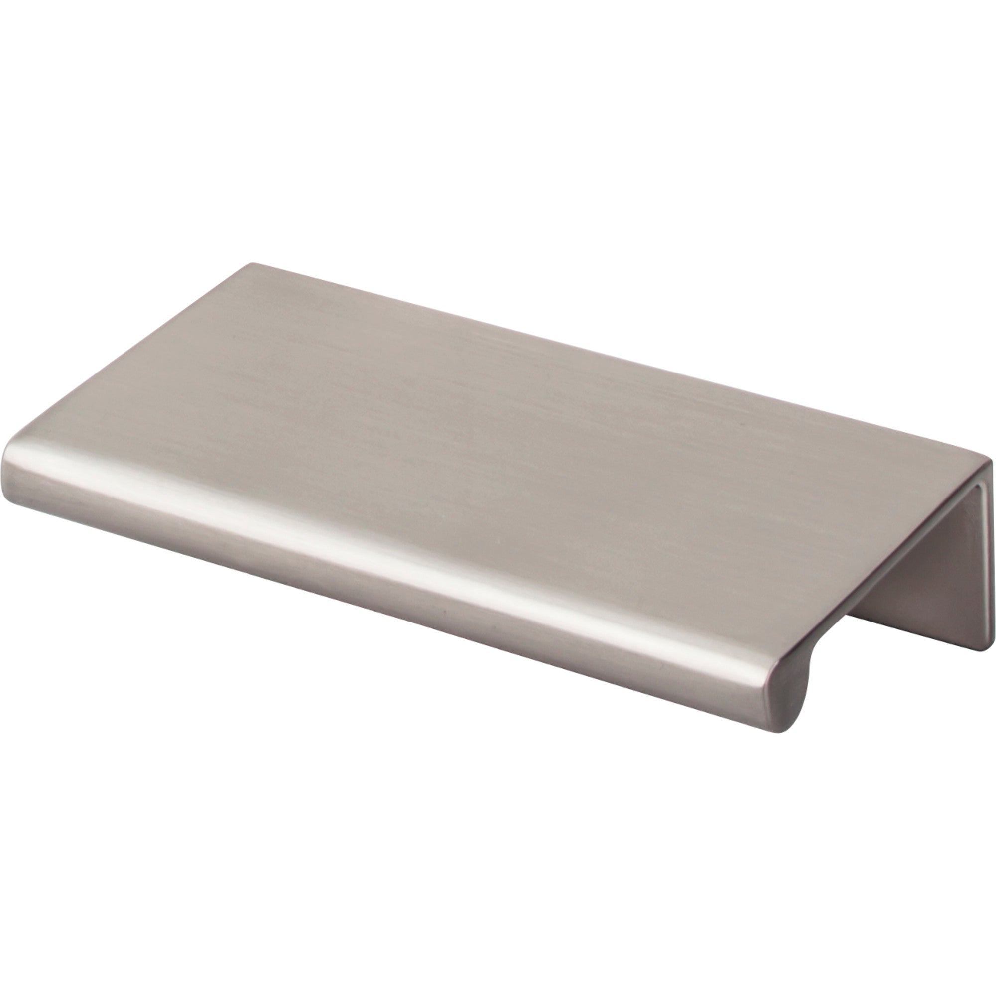 Europa 2" Center to Center Finger Pull - Brushed Satin Nickel