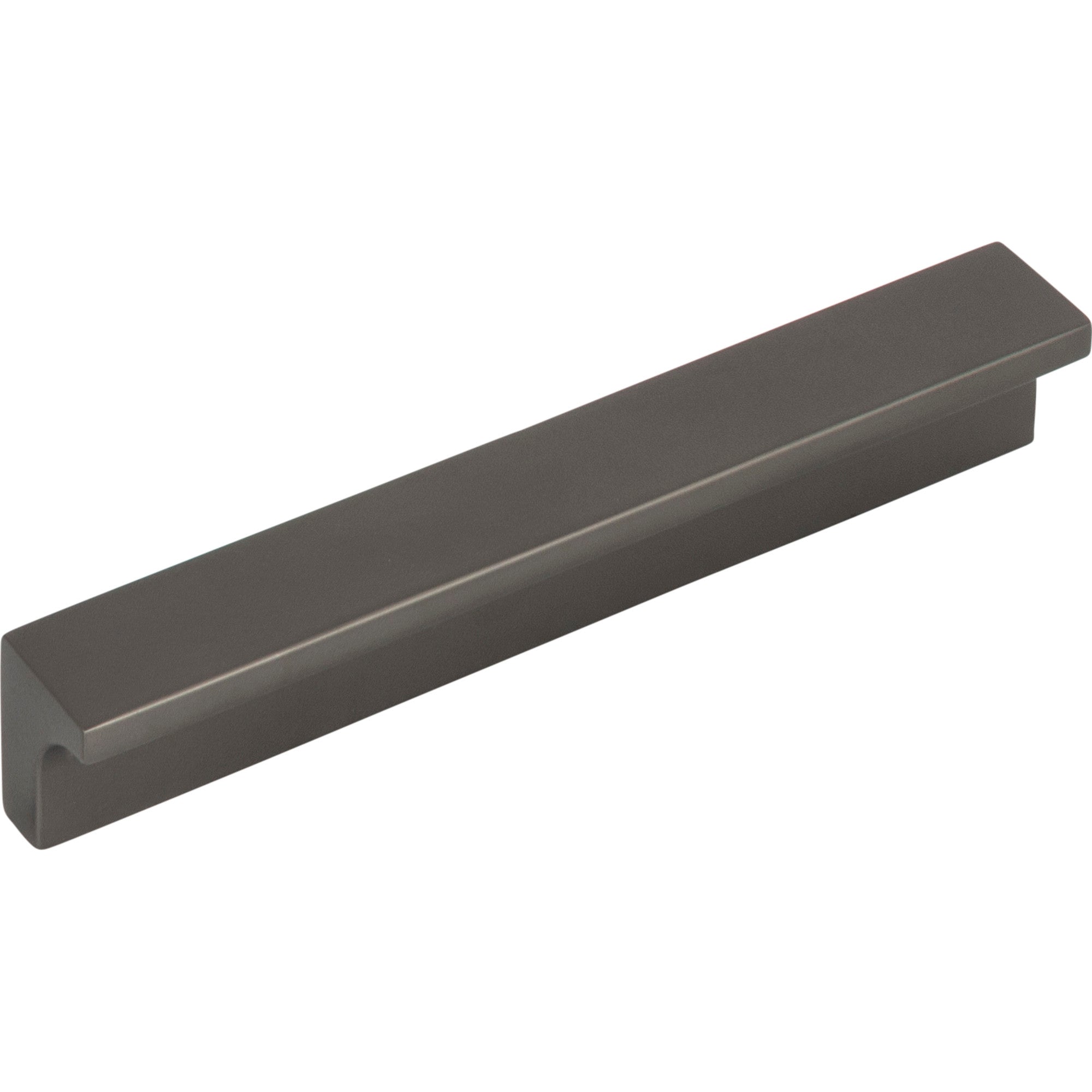 Minetta 3 3/4" Center to Center Finger Pull - Ash Gray