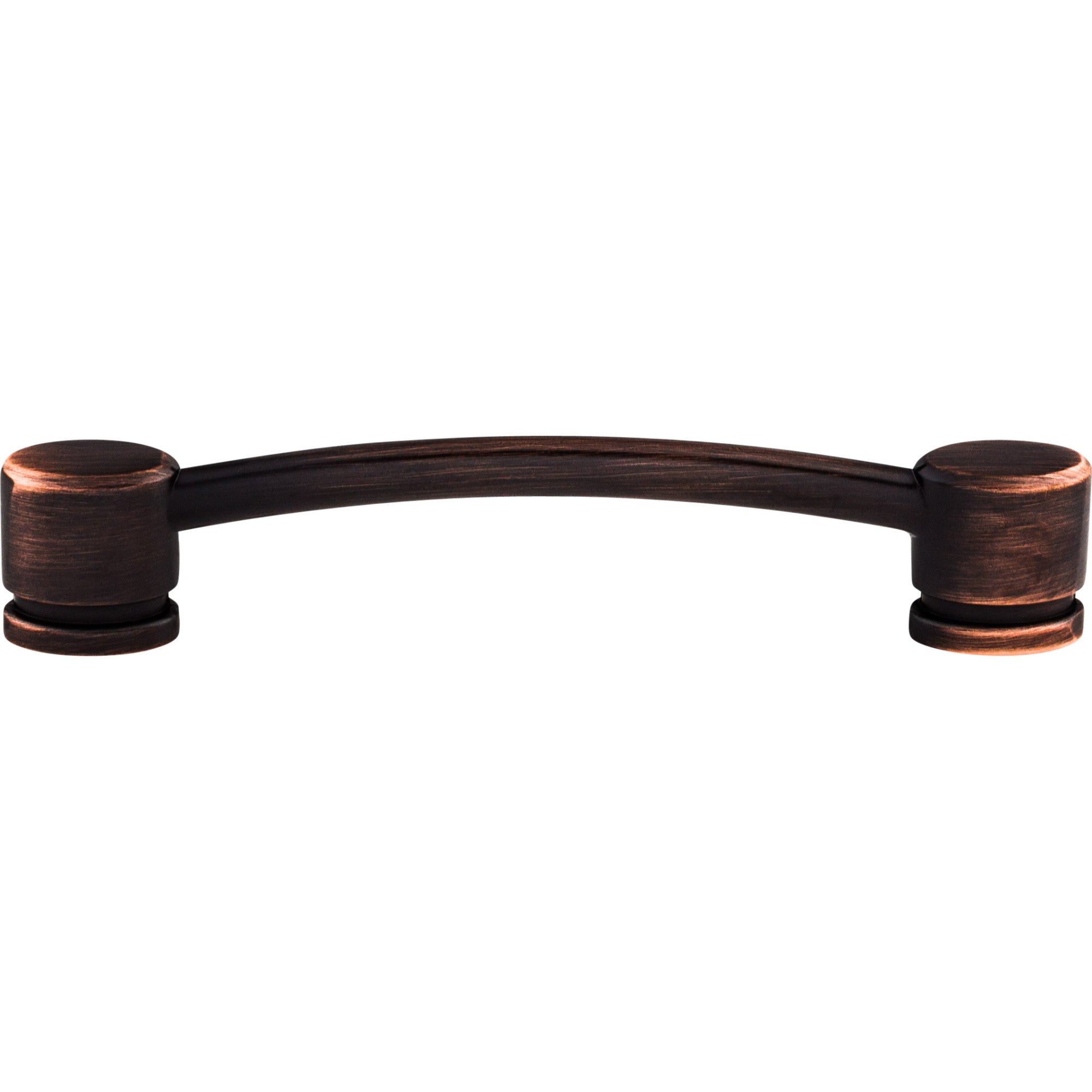 Oval Thin 5" Center to Center Bar Pull - Tuscan Bronze