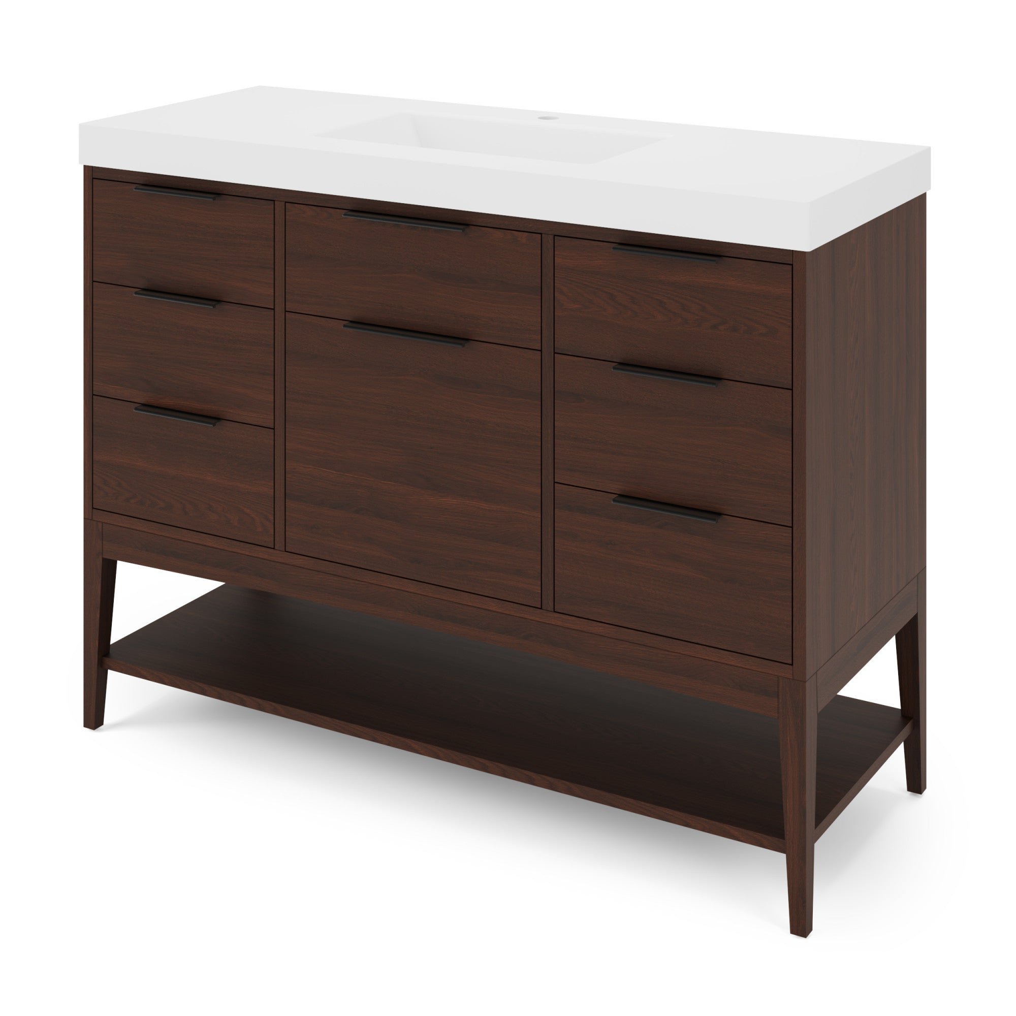 48" Gardner Vanity – Dark Walnut