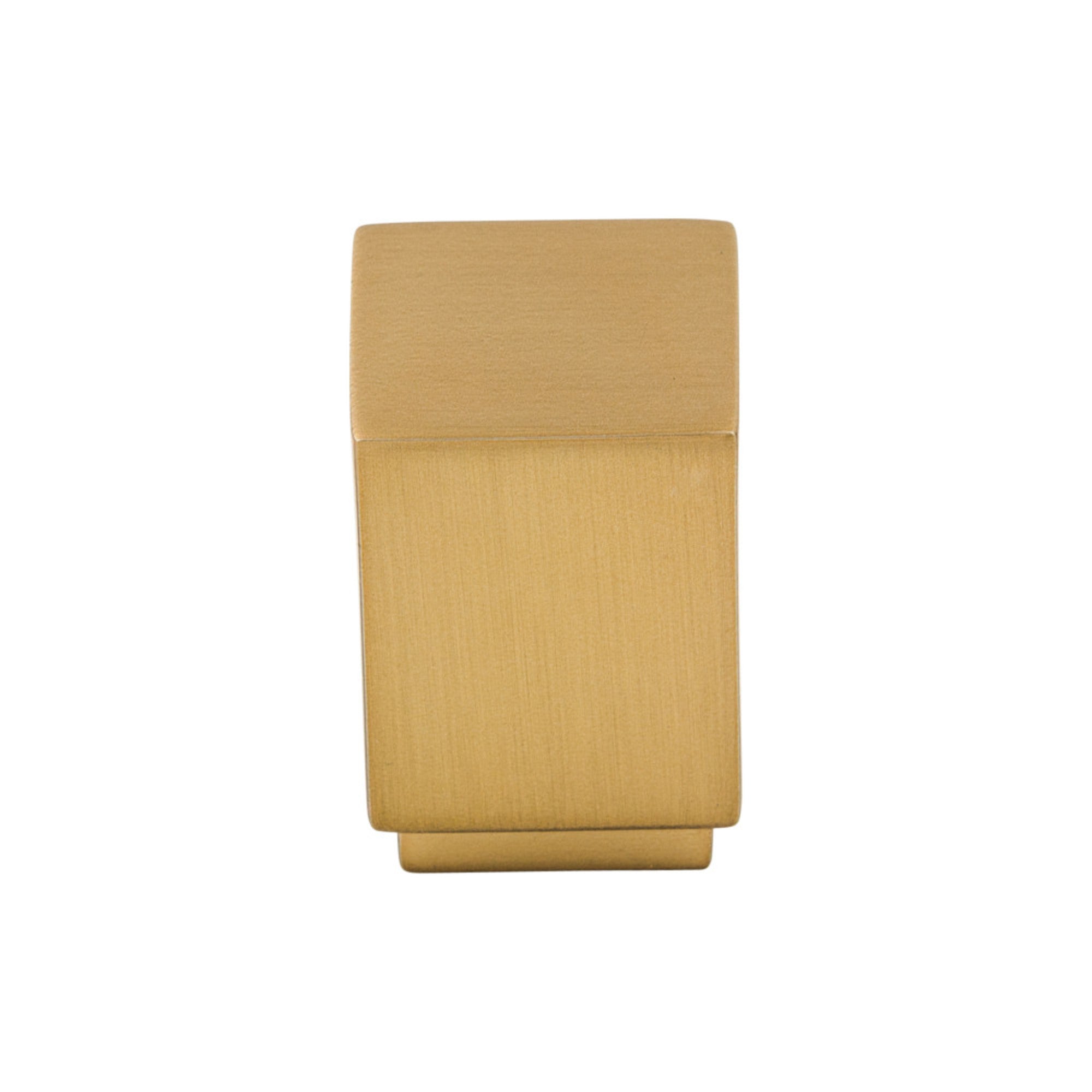 Linear 3/4" Length Square Knob - Honey Bronze
