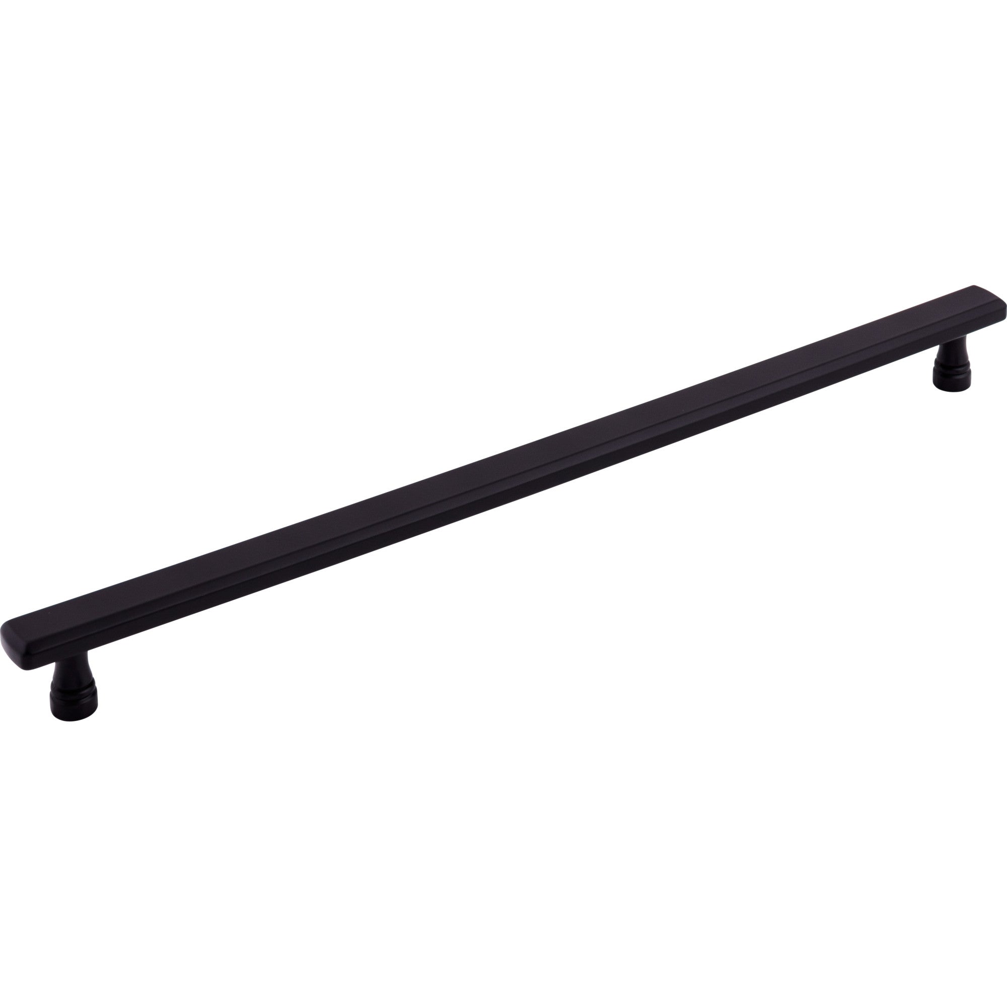 Kingsbridge 12" Center to Center Bar Pull - Flat Black