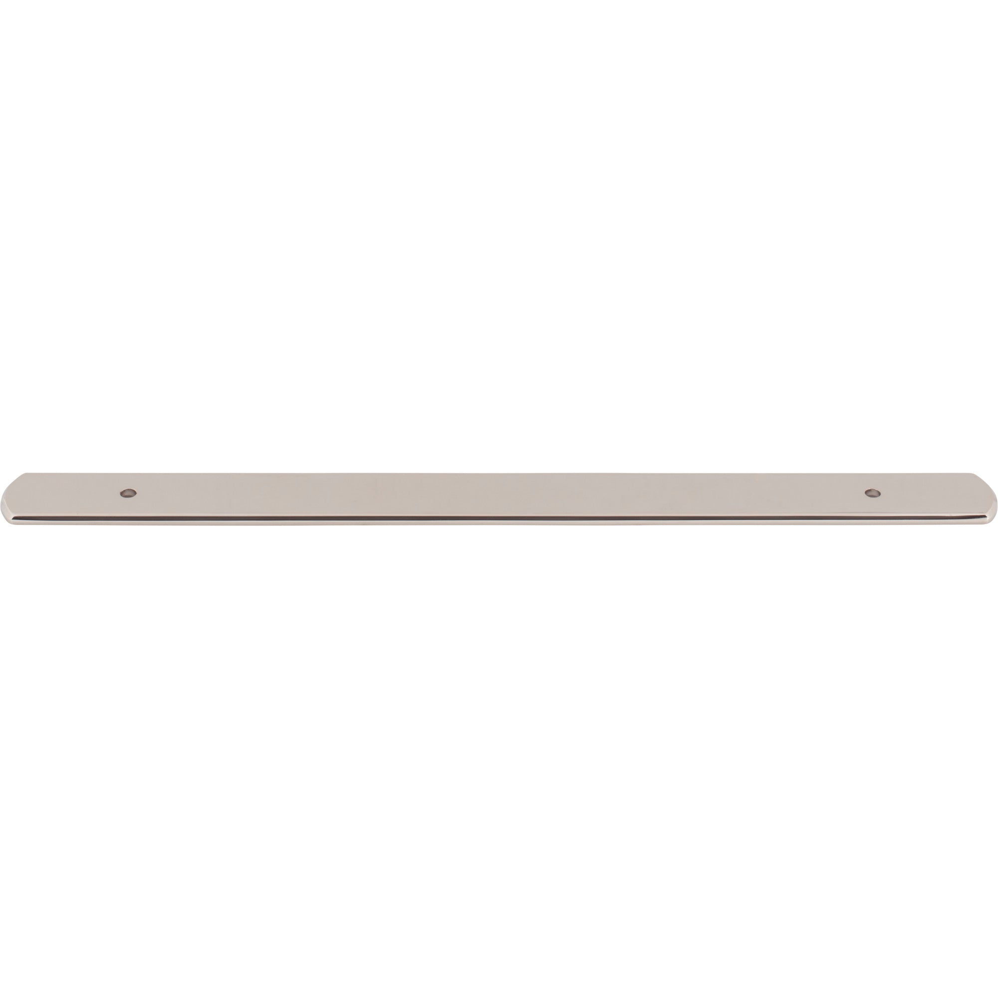 Wescott 8 13/16" Center to Center Pull Backplate - Polished Nickel