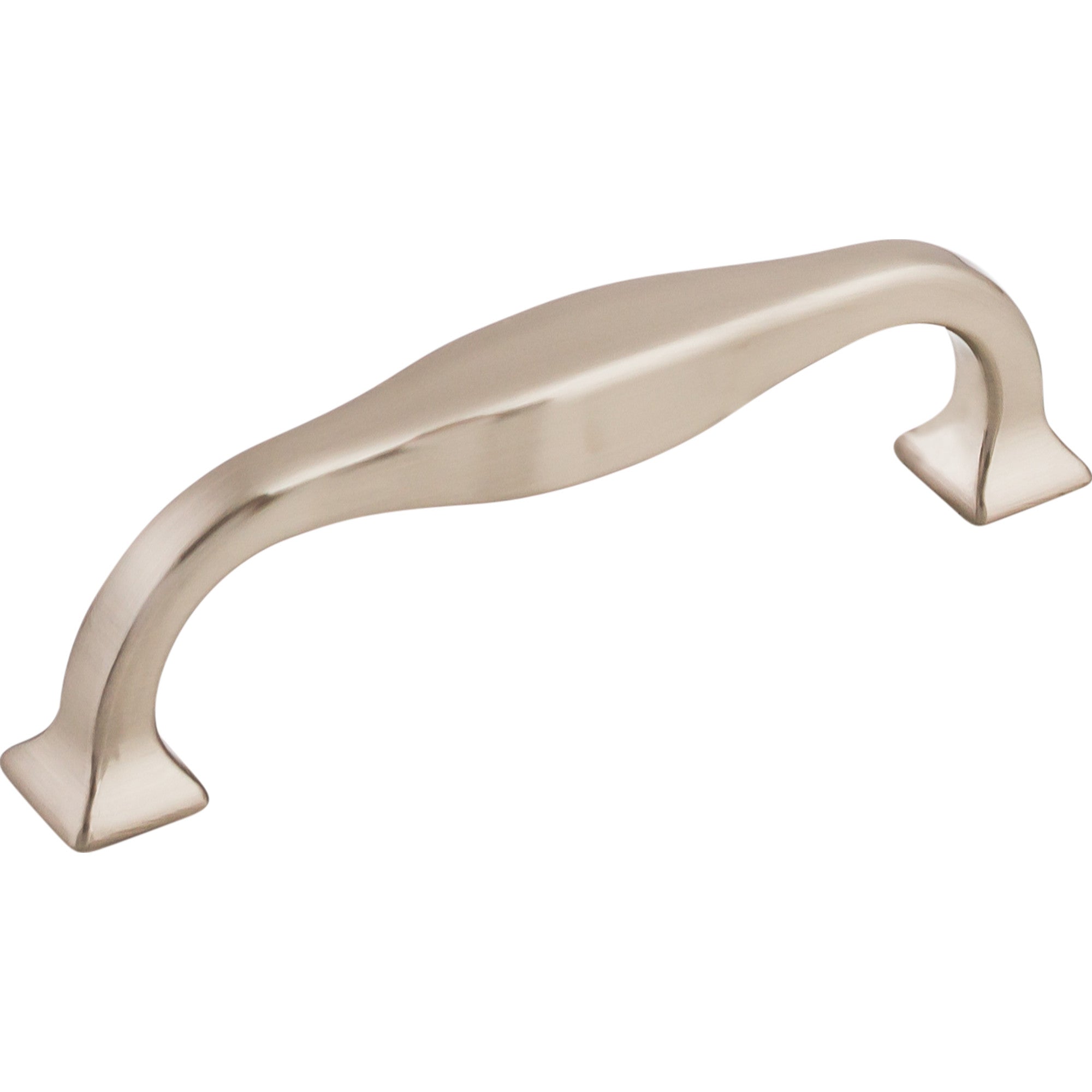 Contour 3 3/4" Center to Center Bar Pull - Brushed Satin Nickel