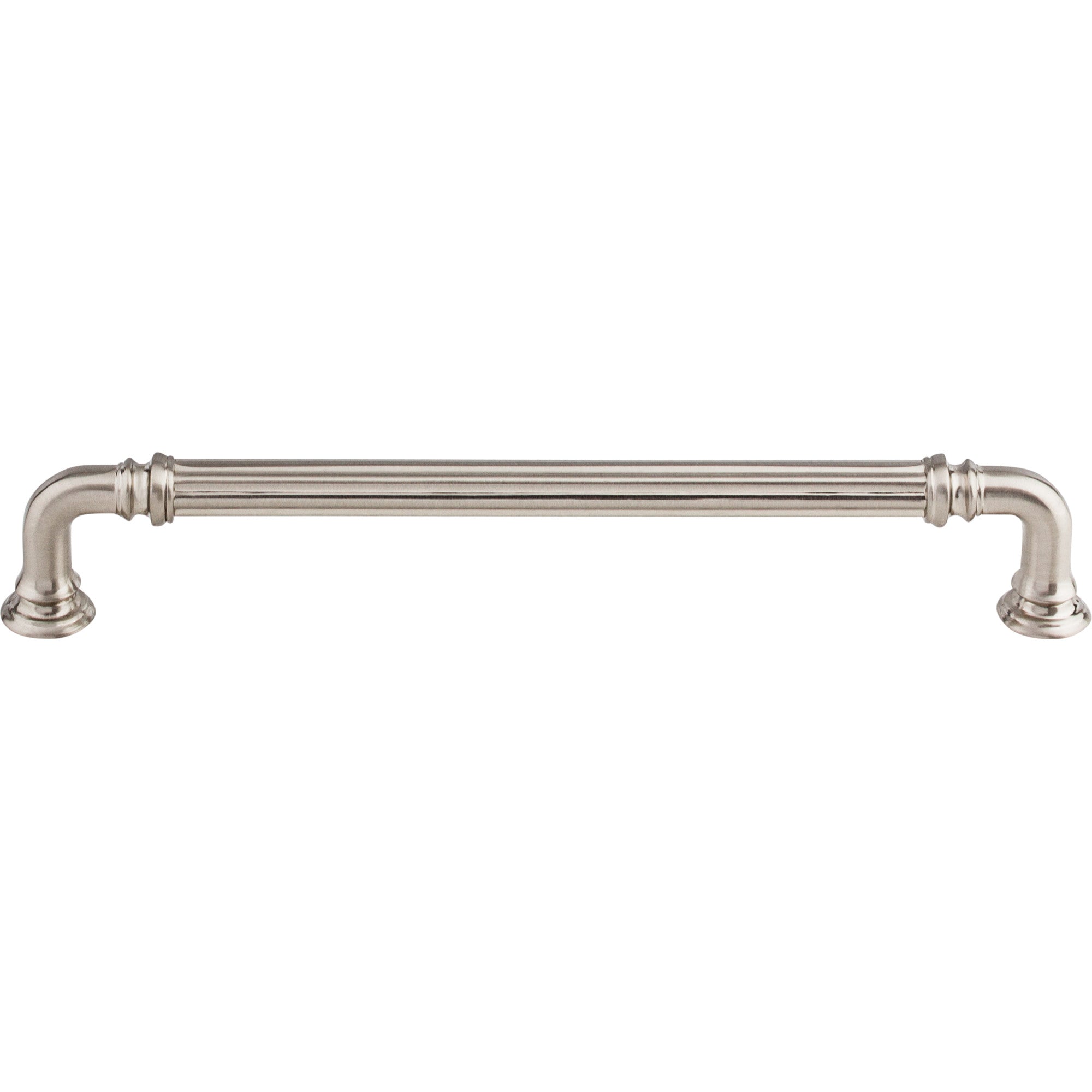 Reeded Bar Pull - Brushed Satin Nickel