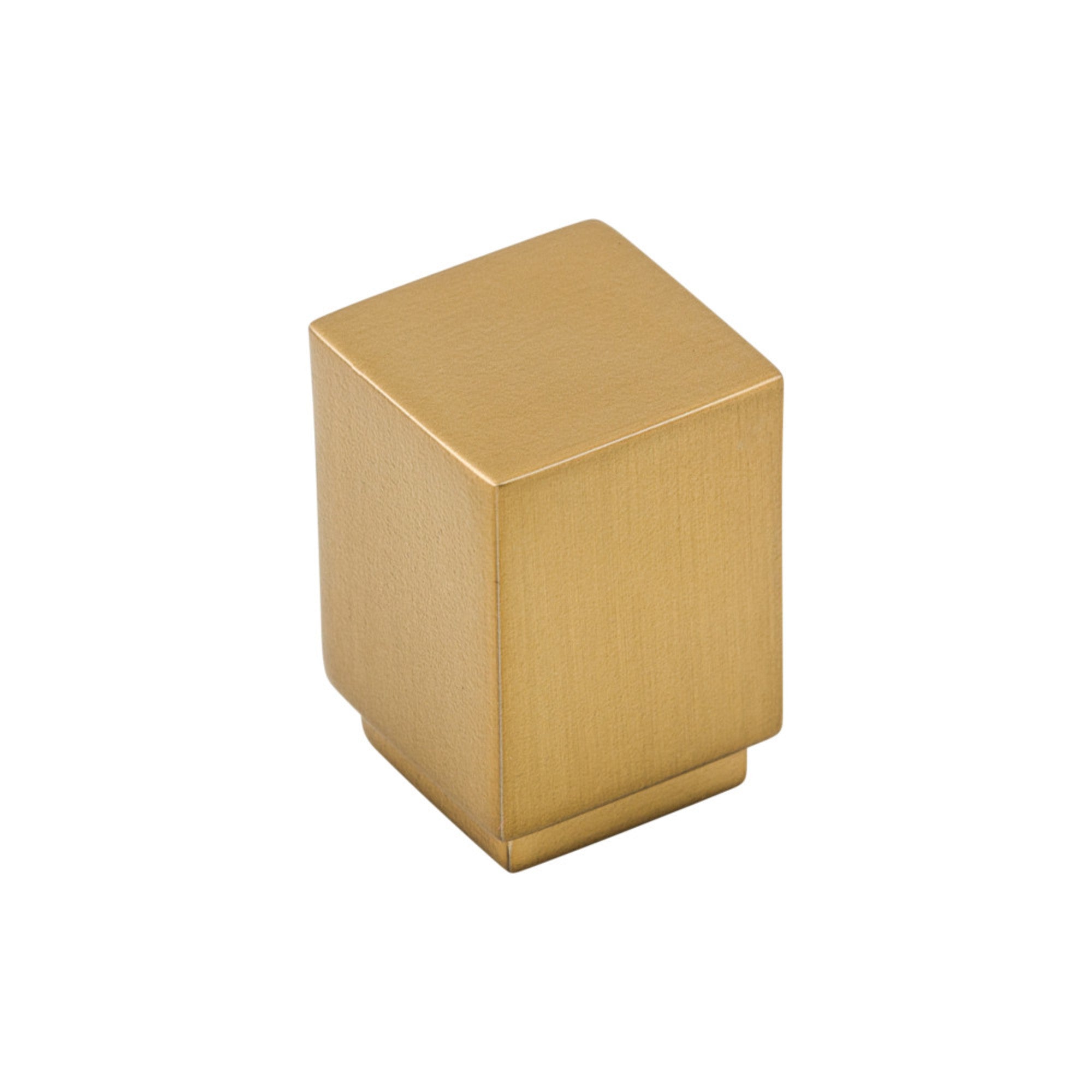 Linear 3/4" Length Square Knob - Honey Bronze