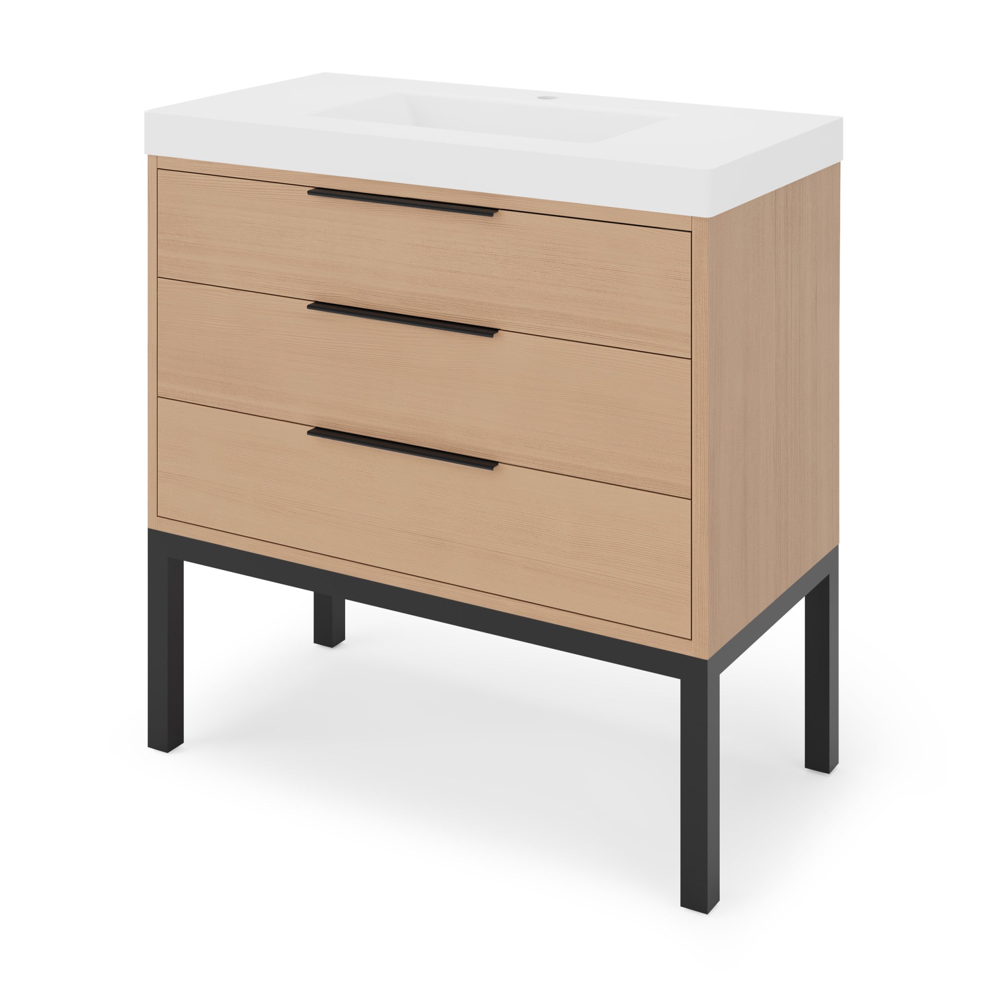 36" Gardner Vanity – Natural Oak