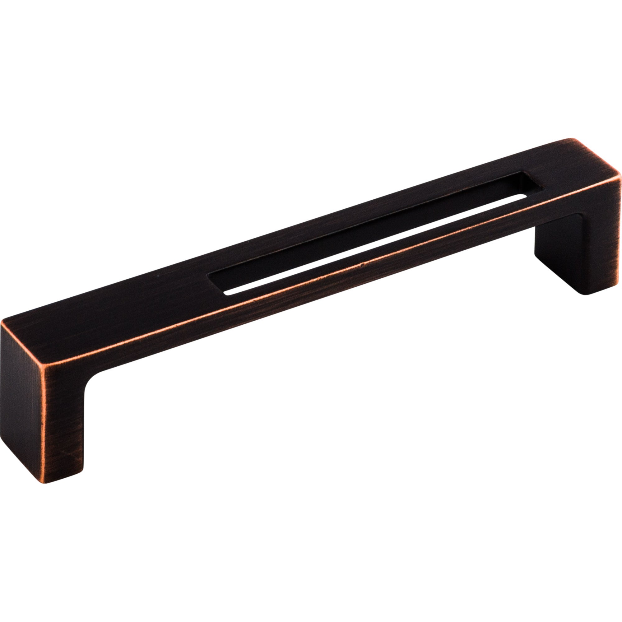 Modern Metro Slot 5" Center to Center Bar Pull - Tuscan Bronze