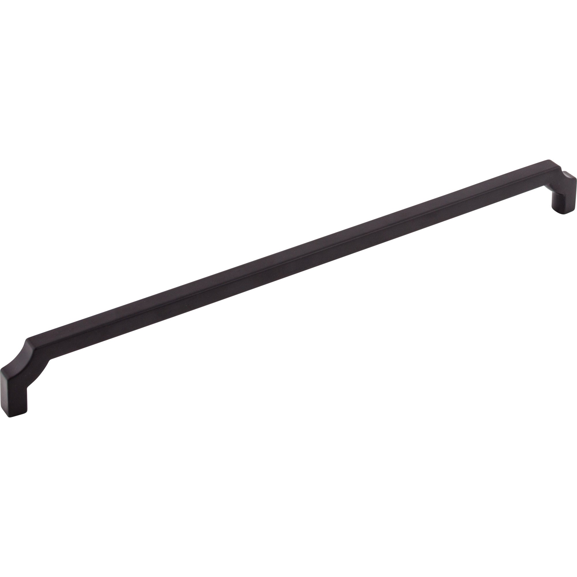 Davenport 12" Center to Center Bar Pull - Flat Black