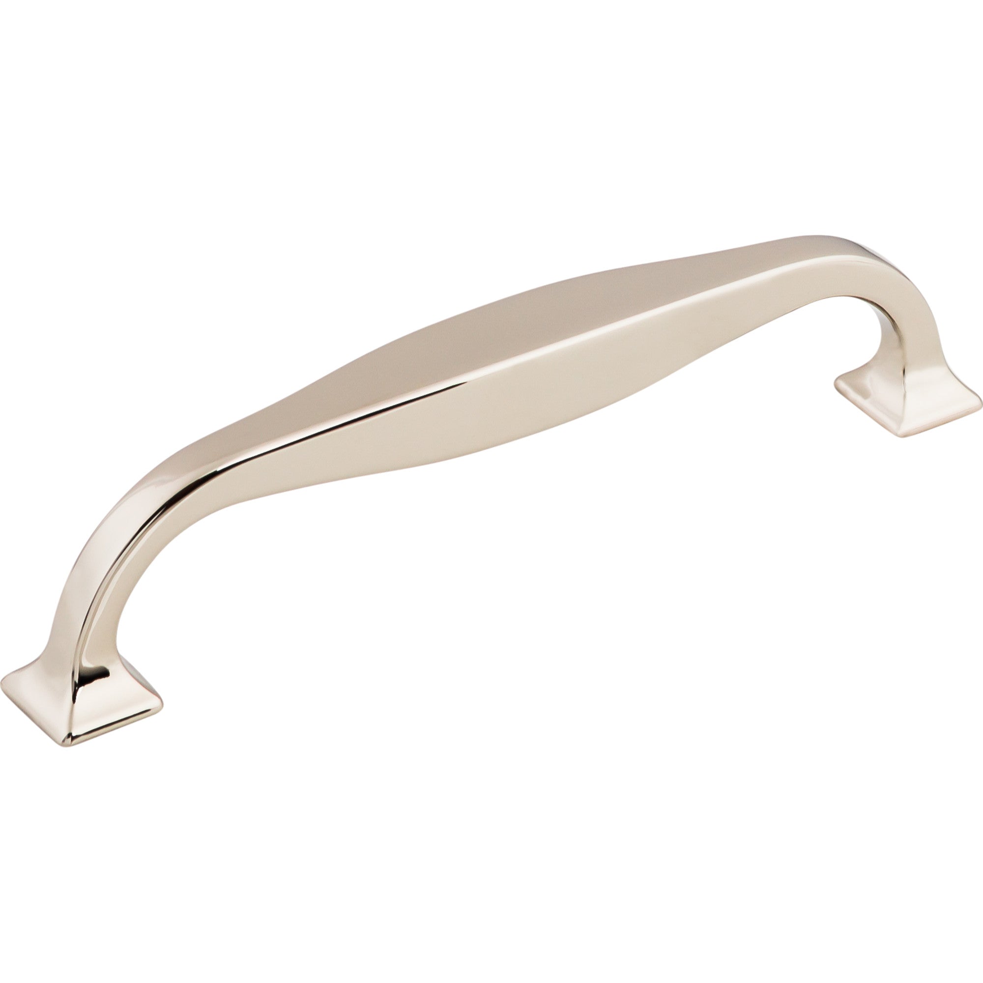 Contour 5 1/16" Center to Center Bar Pull - Polished Nickel