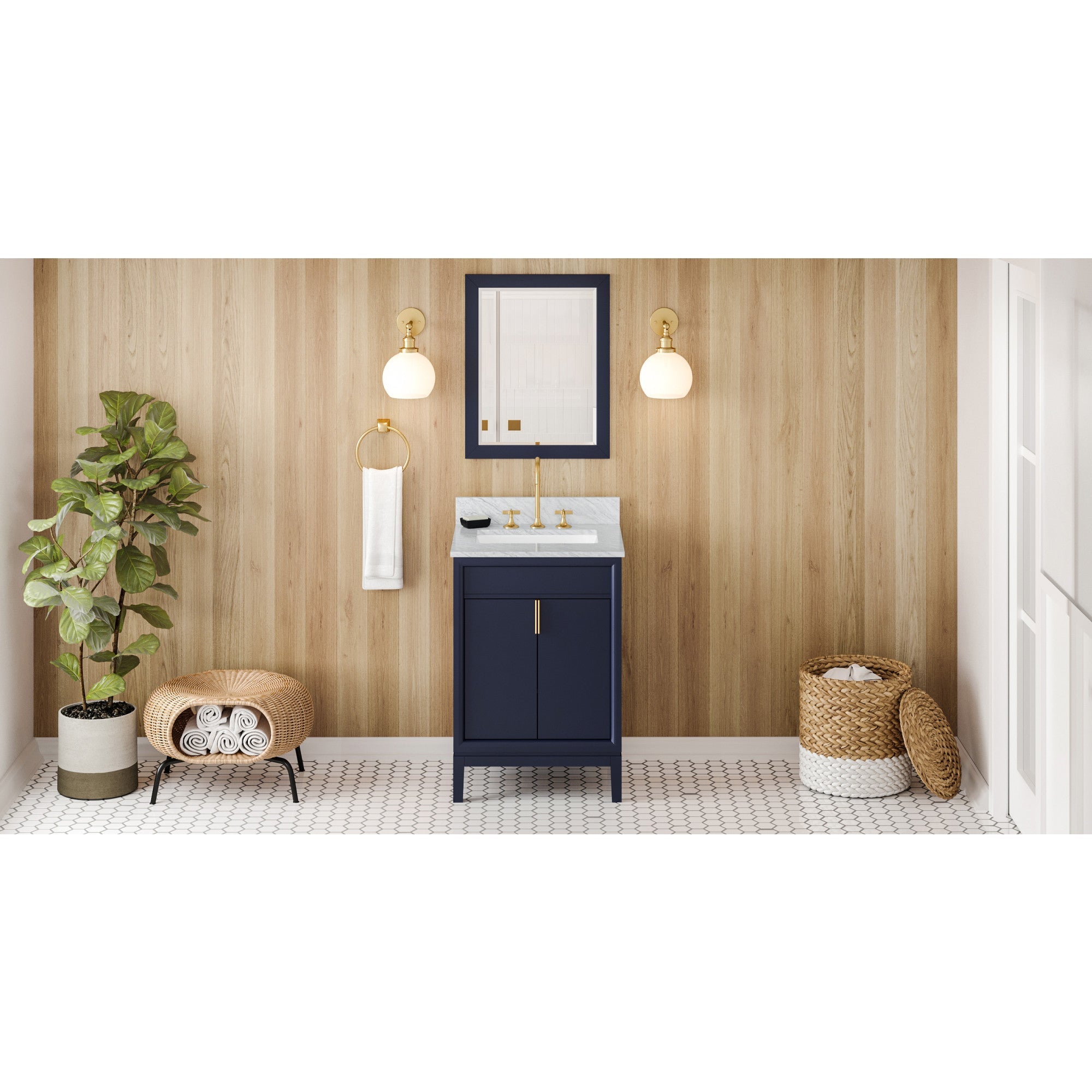 24" Theodora Vanity – Hale Blue
