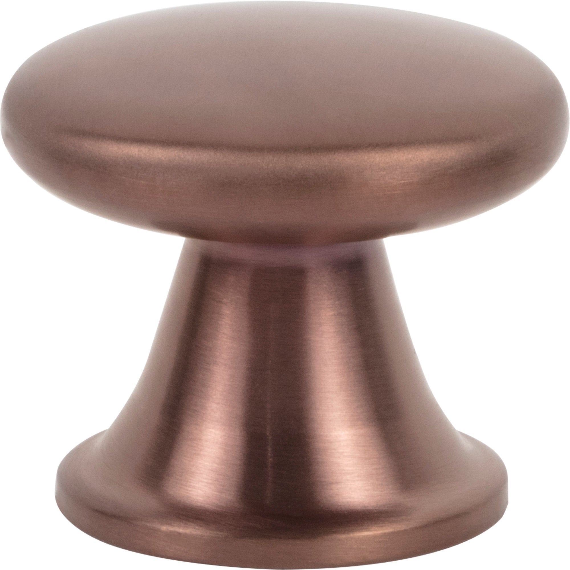 Burbank Mushroom Knob - Matte Rose Gold