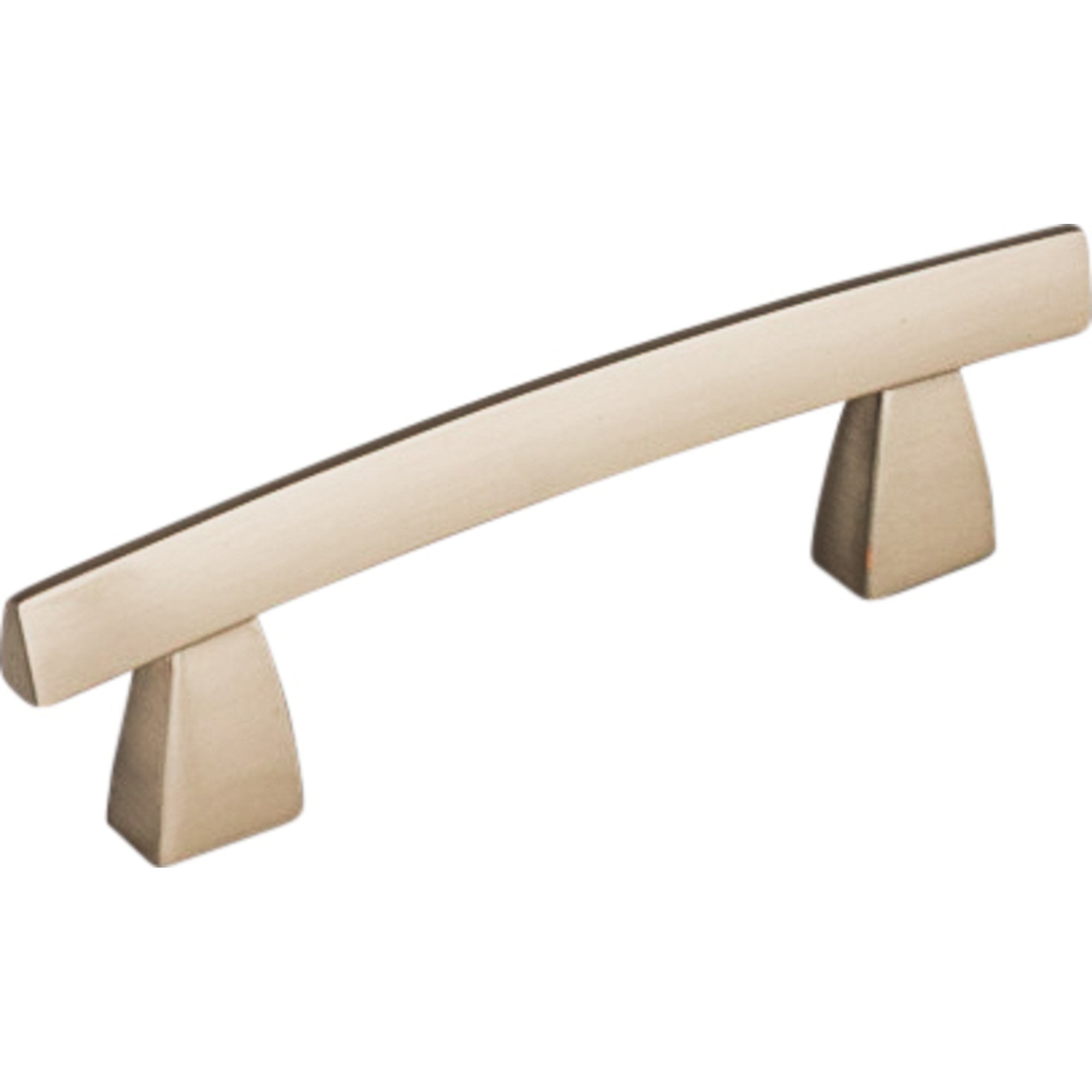 Arched 3" Center to Center Bar Pull - Brushed Satin Nickel