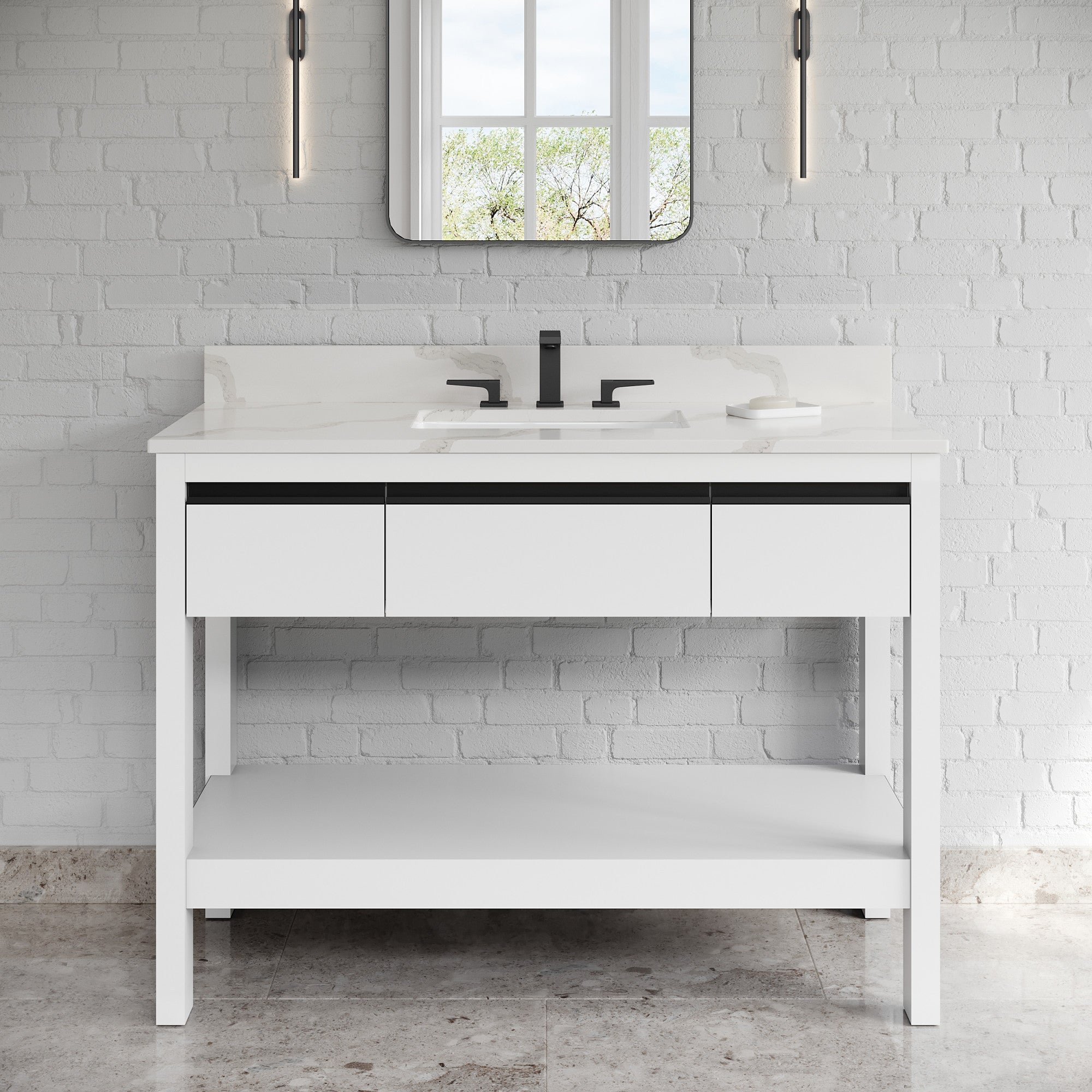 48" Jubilee Vanity – White