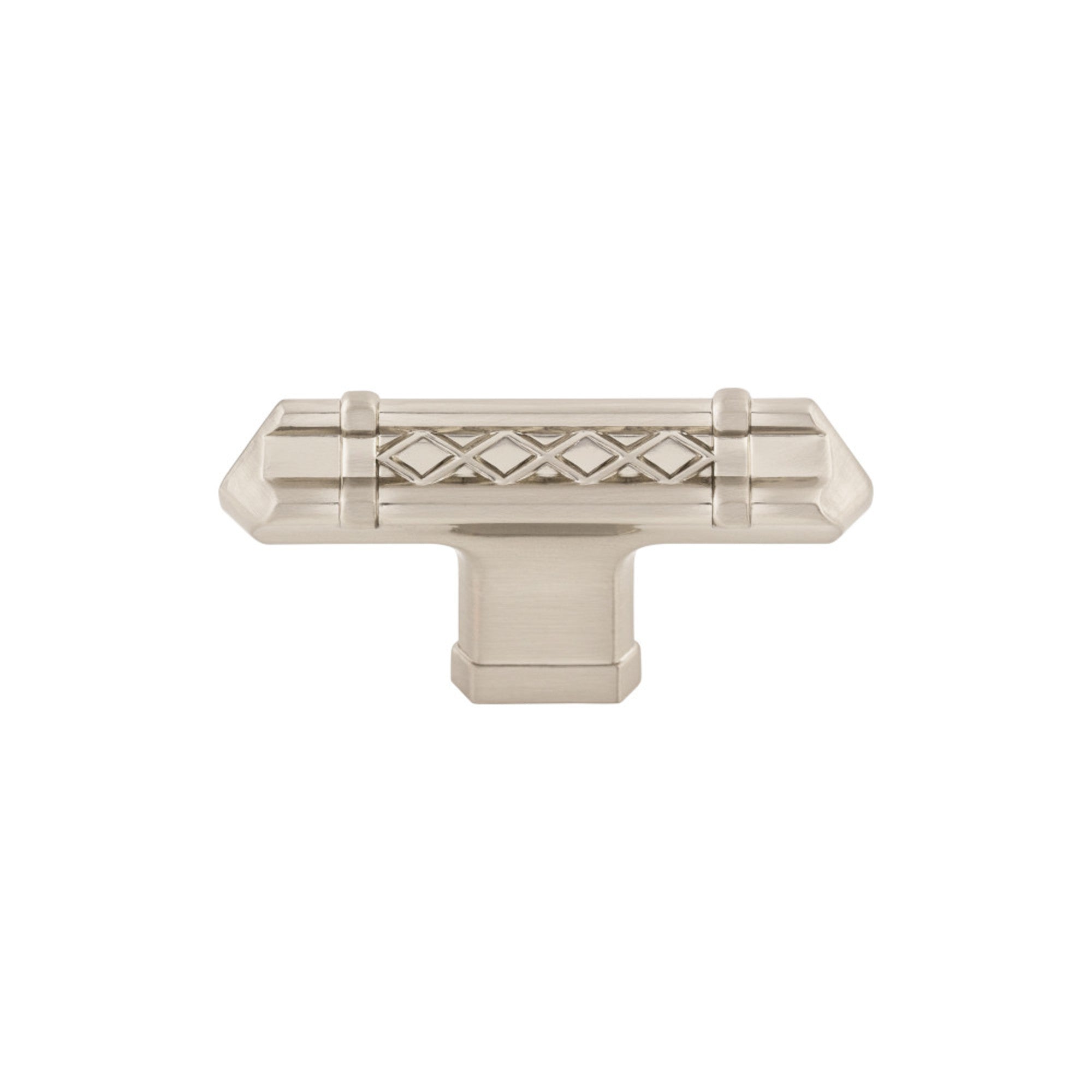 Tower Bridge 2 5/8" Length Bar Knob - Brushed Satin Nickel