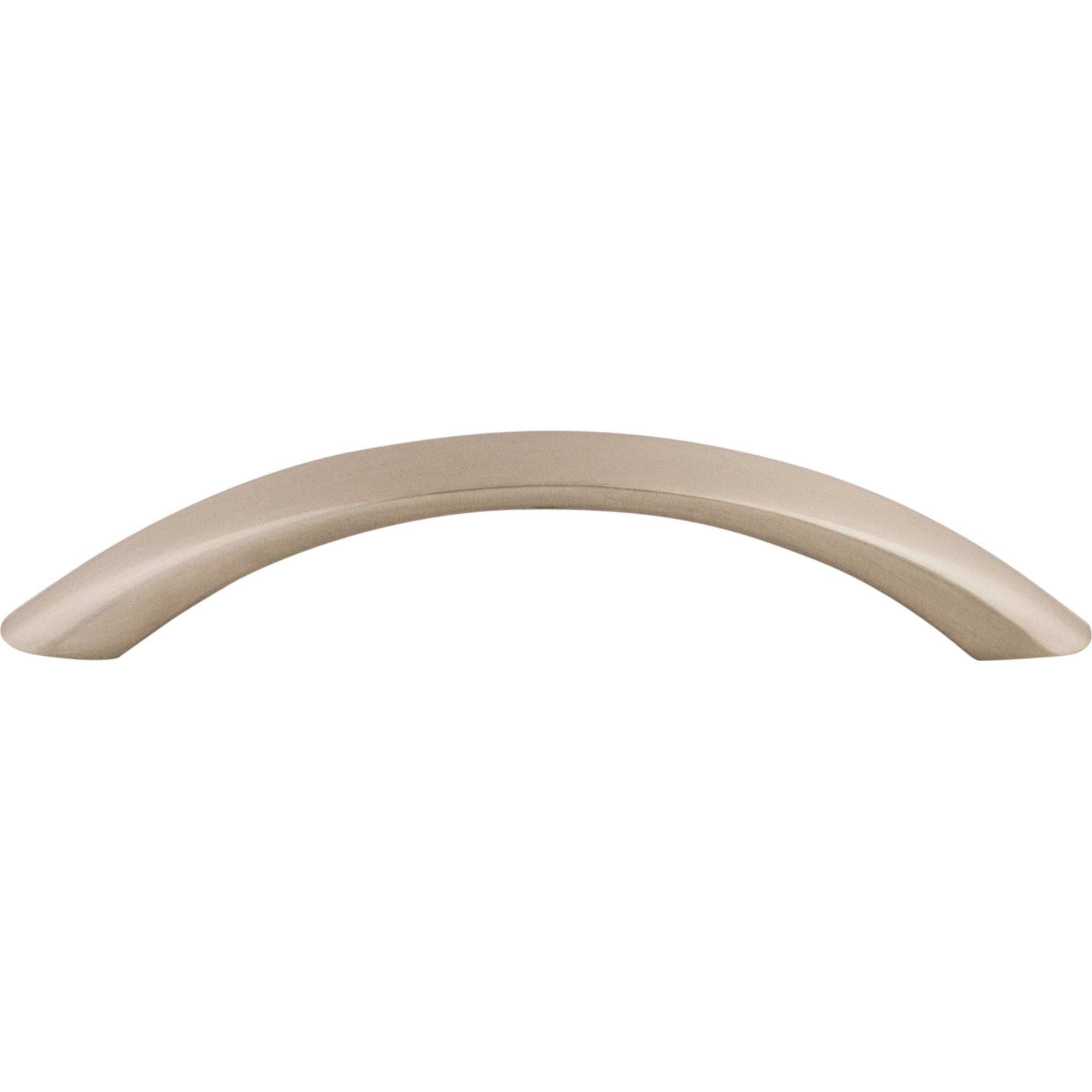 Bow 3 3/4" Center to Center Bar Pull - Brushed Satin Nickel