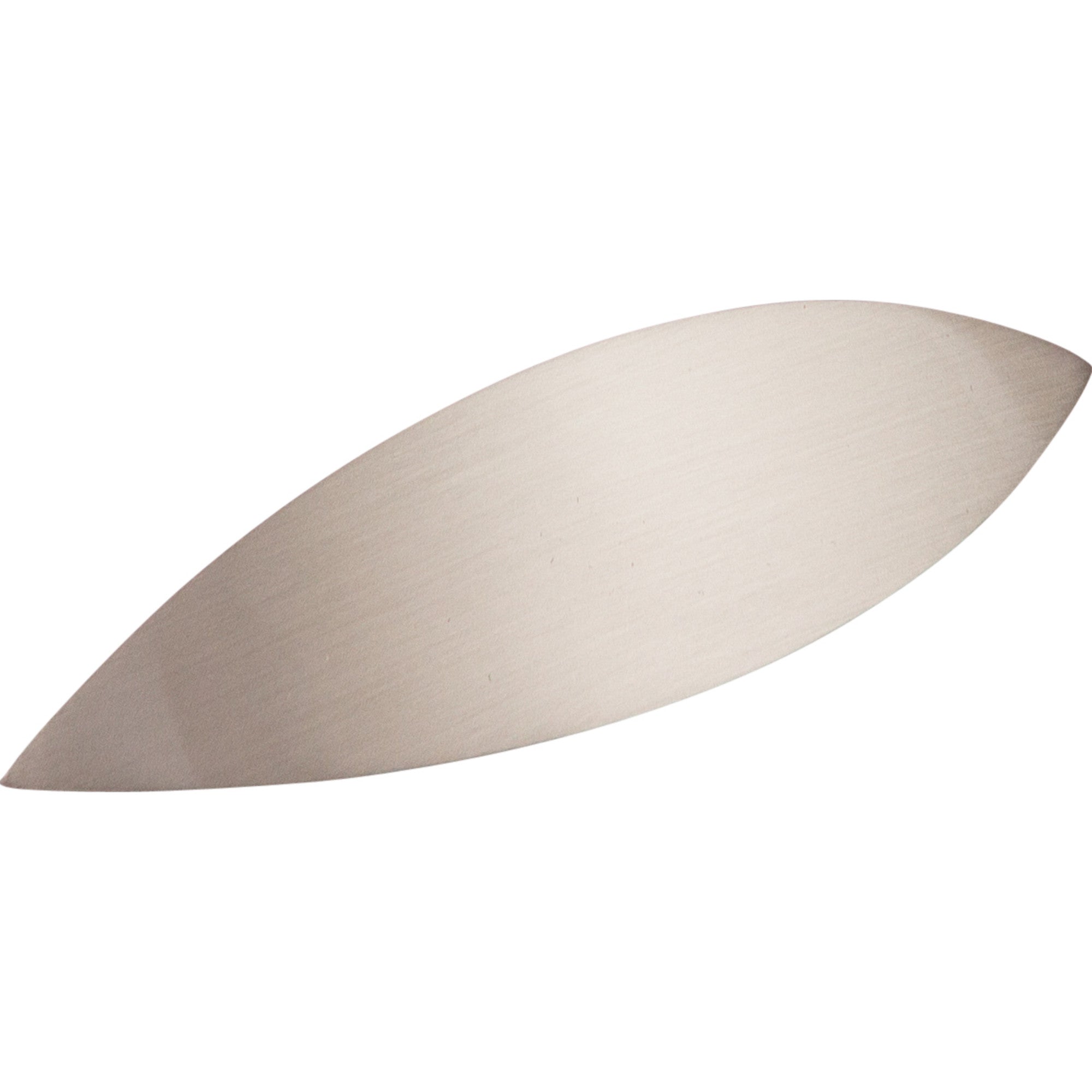 Eyebrow 2 1/2" Center to Center Cup/Bin Pull - Brushed Satin Nickel