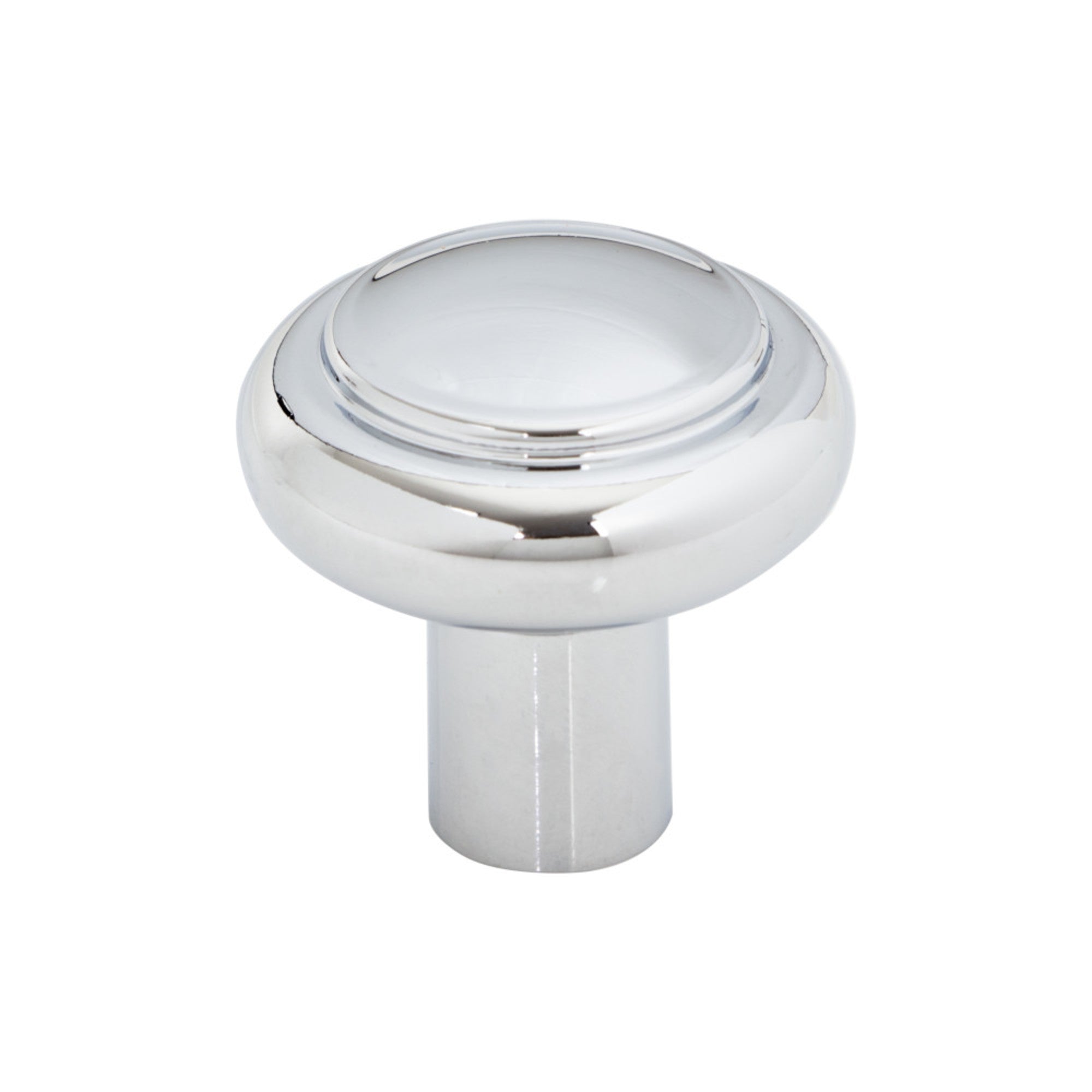 Clarence Mushroom Knob - Polished Chrome