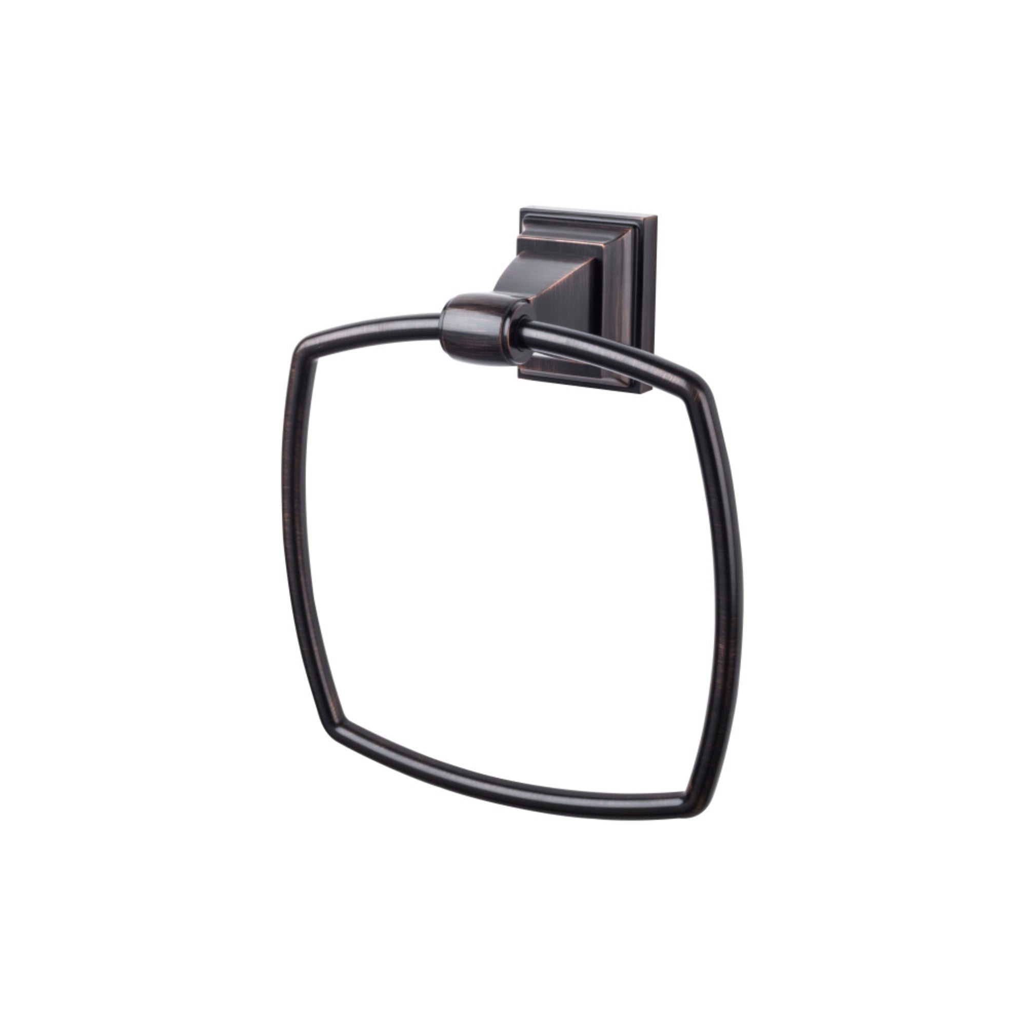 TOP BATH (R) Stratton Bath Towel Ring - Tuscan Bronze