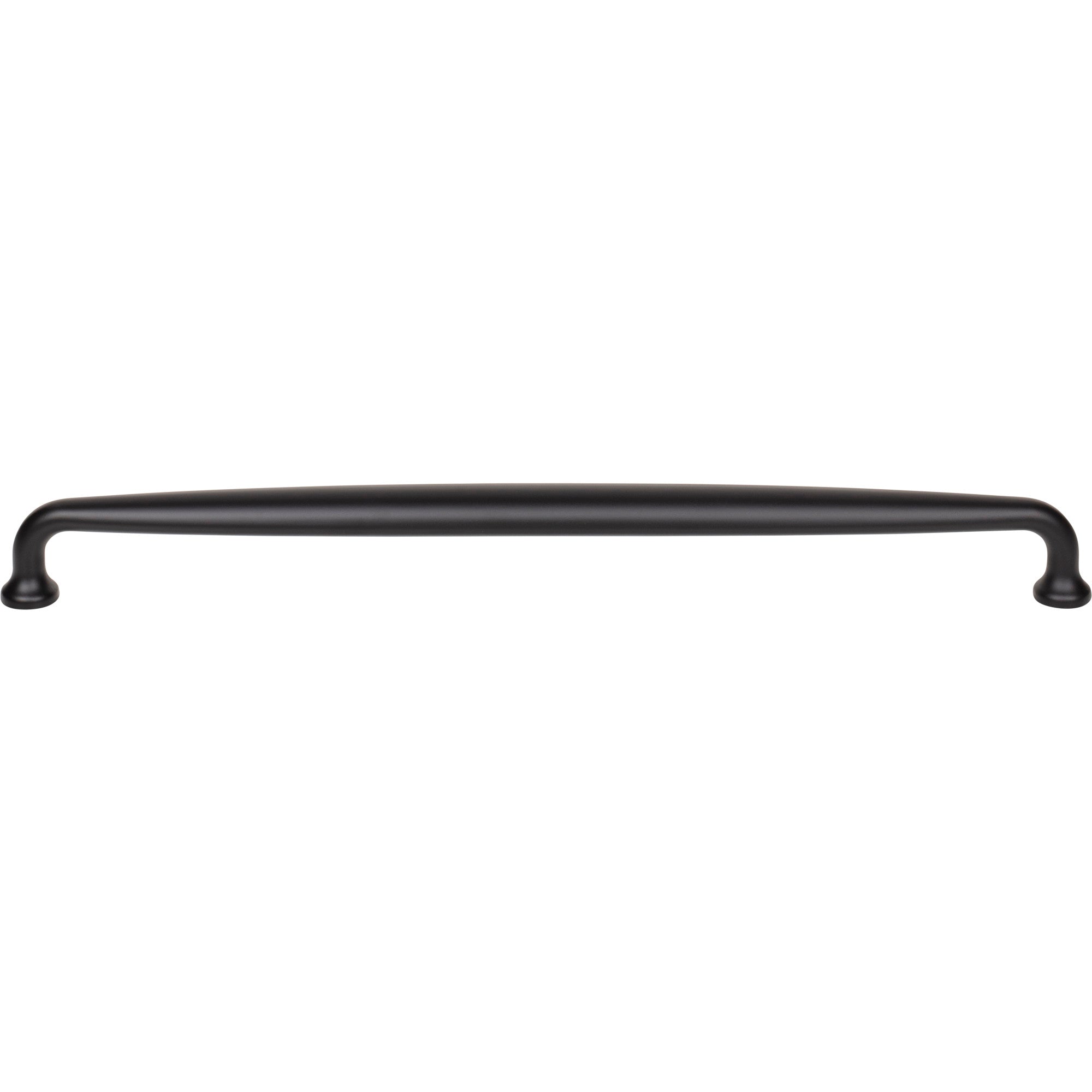 Charlotte 12" Center to Center Bar Pull - Flat Black