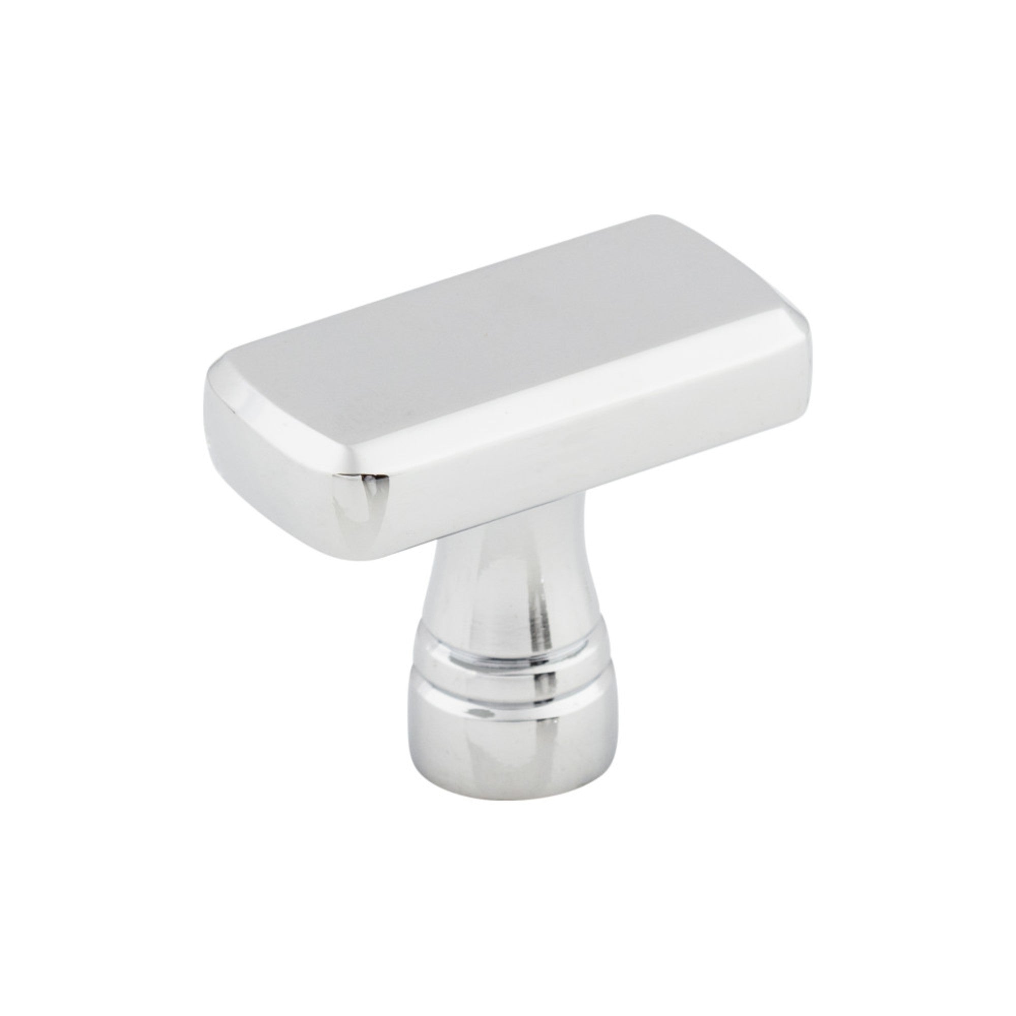 Kingsbridge 1 3/8" Length Rectangle Knob - Polished Chrome