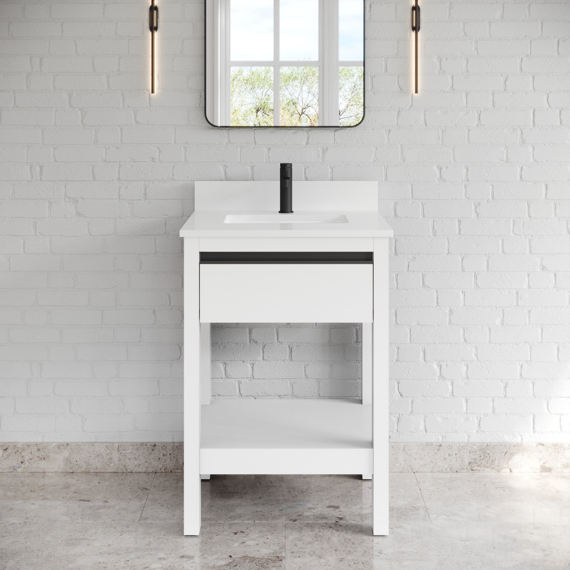 24" Jubilee Vanity – White
