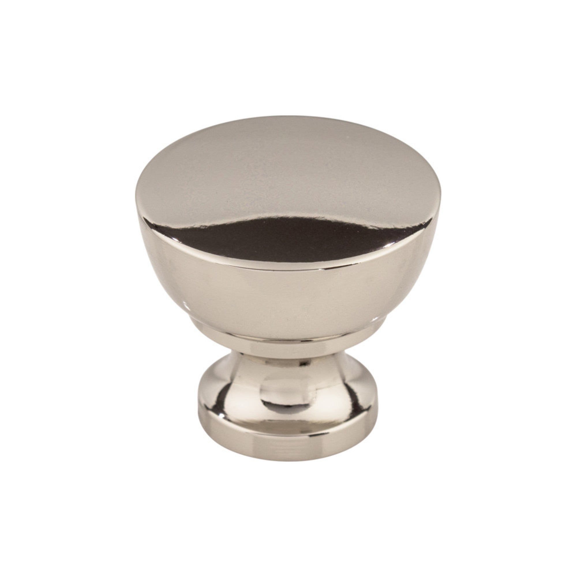 Bergen Round Knob - Polished Nickel