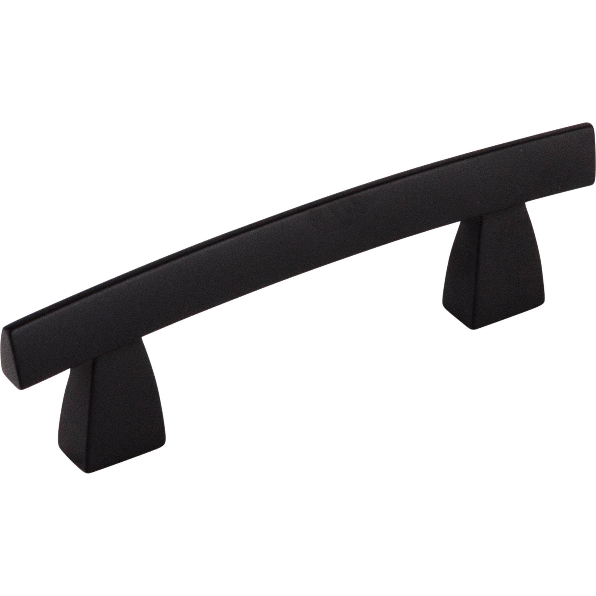 Arched 3" Center to Center Bar Pull - Flat Black