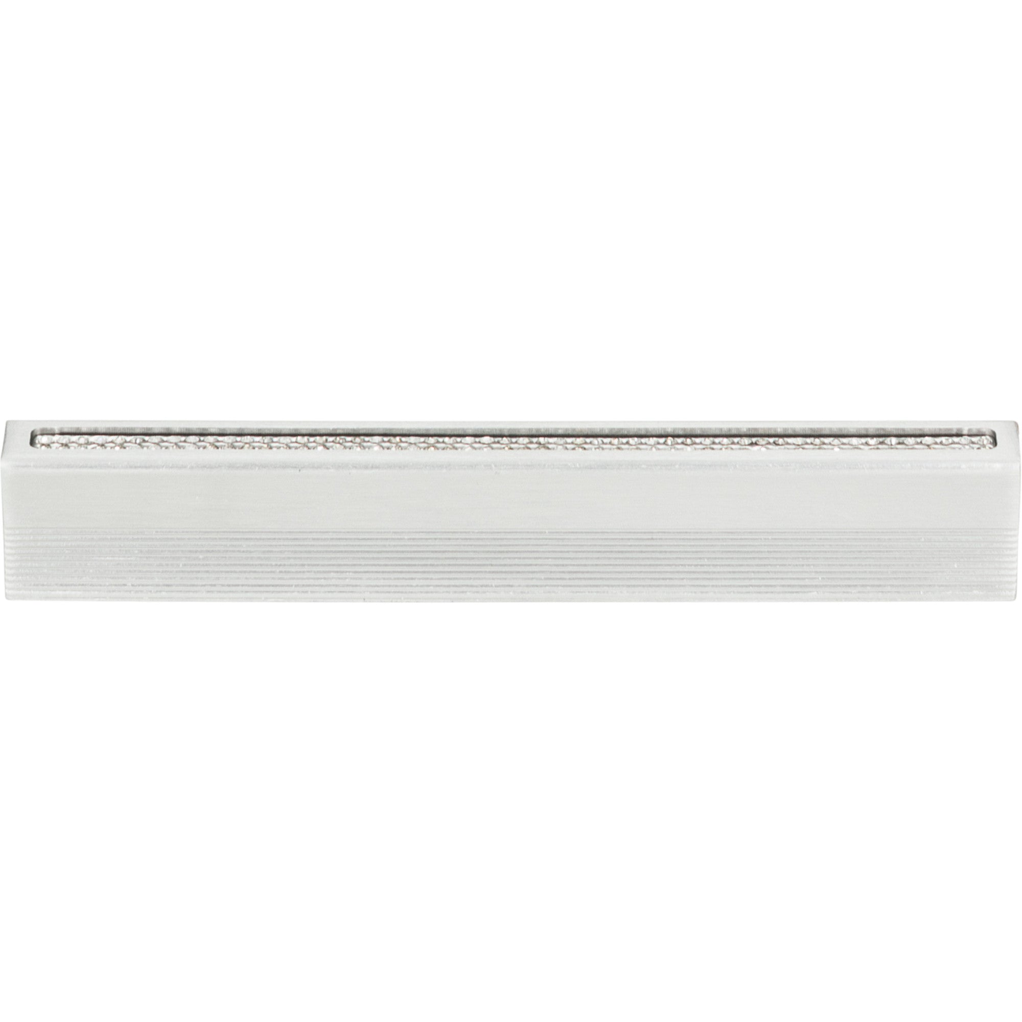 Crystal Bar Pull - Matte Chrome