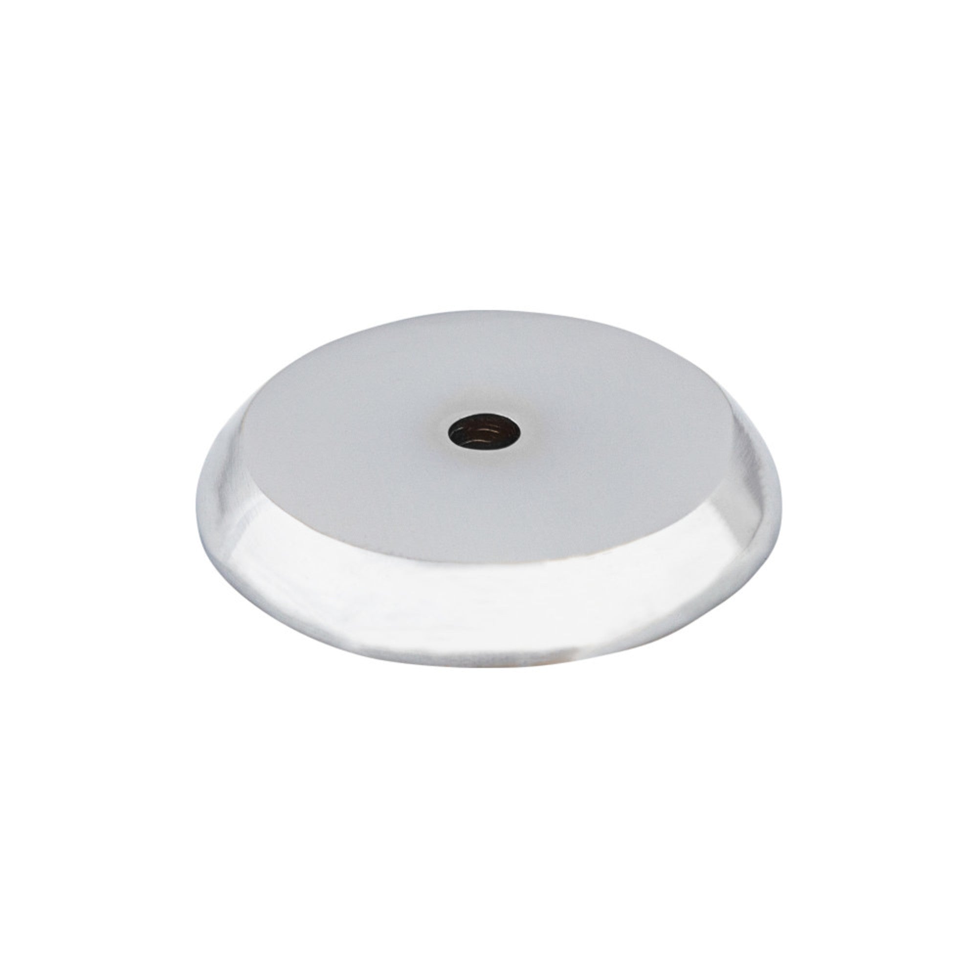 Aspen II Round Knob Backplate - Polished Chrome