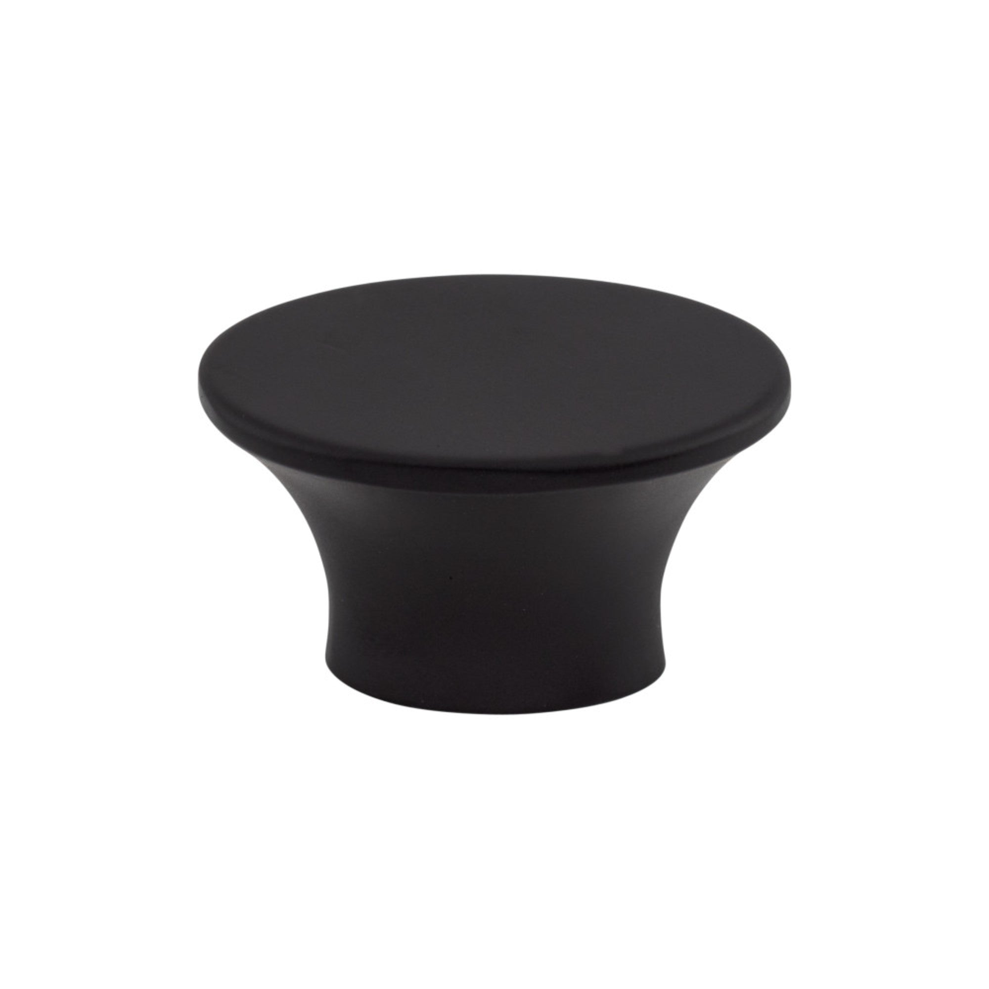 Edgewater Oval Knob - Flat Black