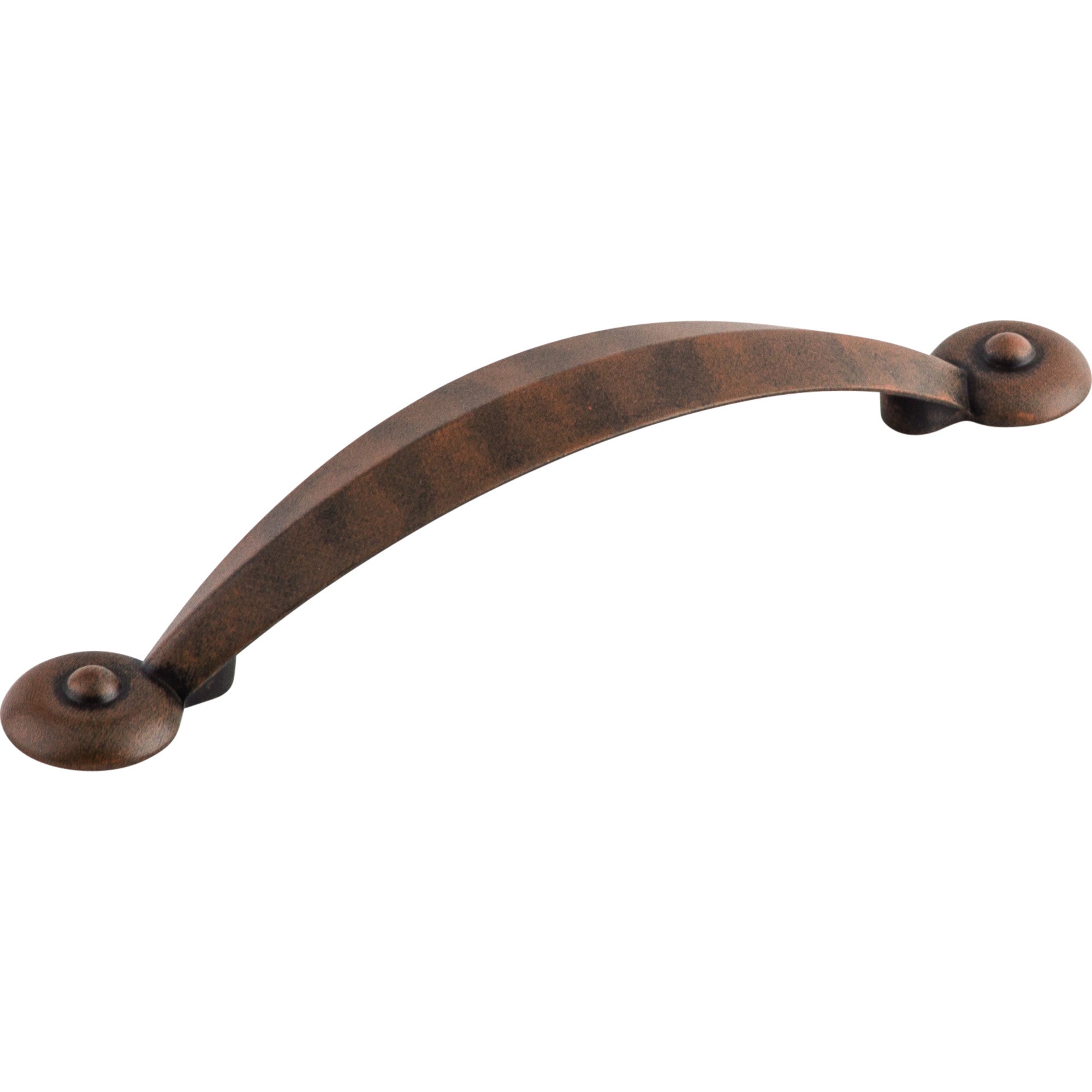Angle 3 3/4" Center to Center Bar Pull - Patina Rouge