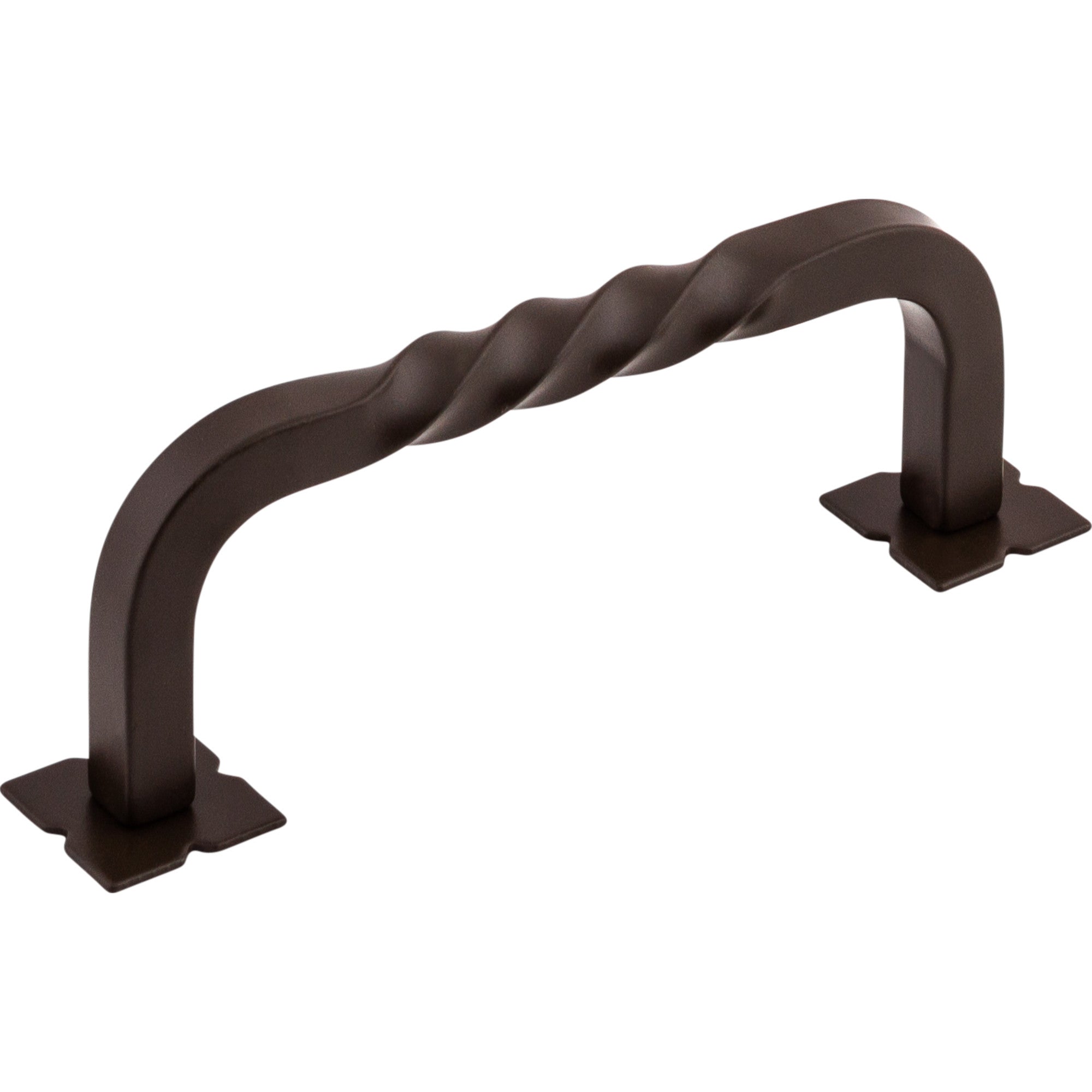 Square Twist 3 3/4" Center to Center Bar Pull - Oil Rubbed Bronze
