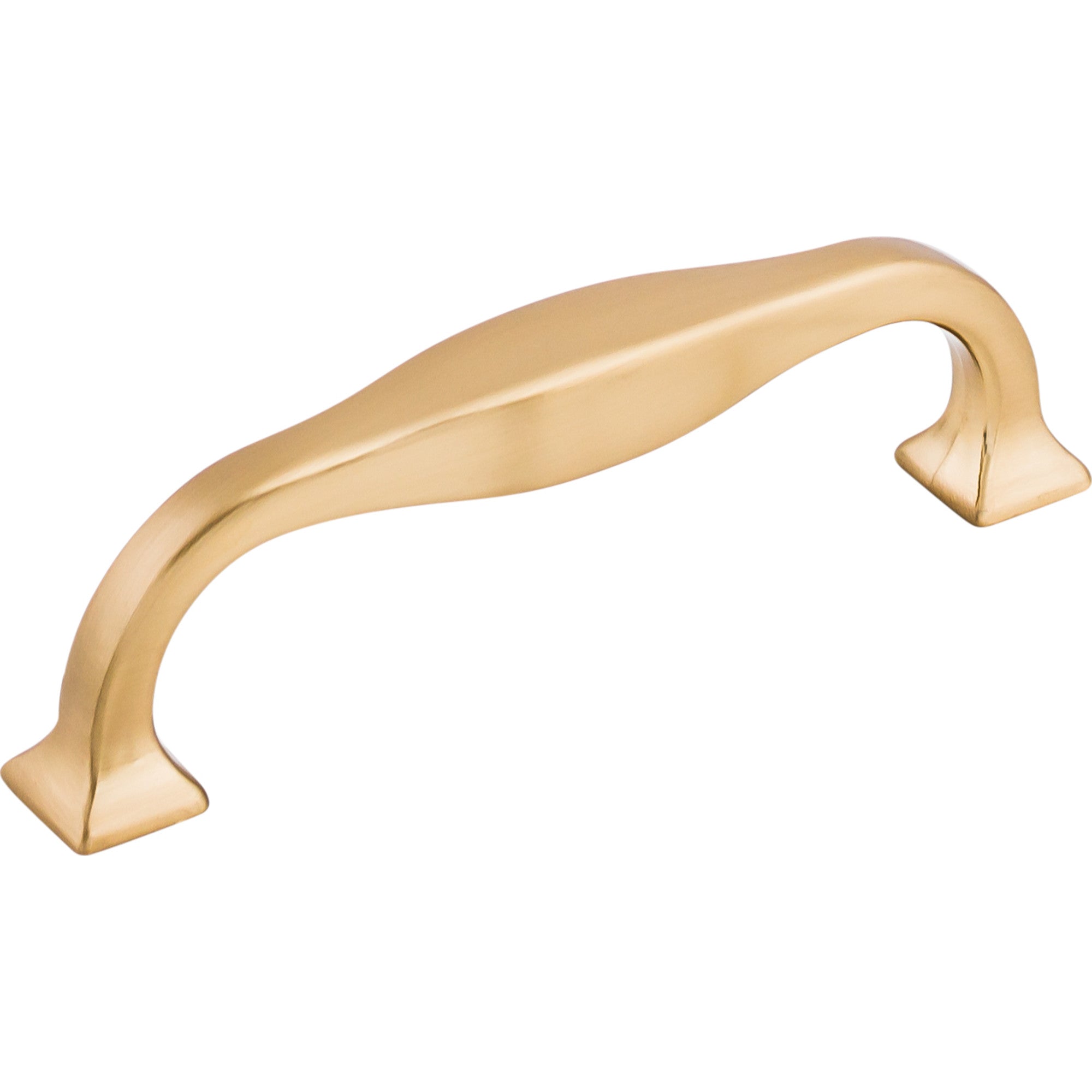 Contour 3 3/4" Center to Center Bar Pull - Honey Bronze