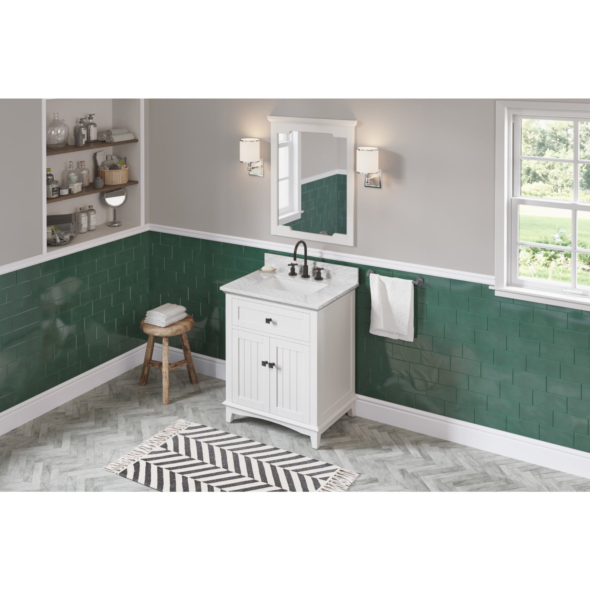 30" Savino Vanity – White