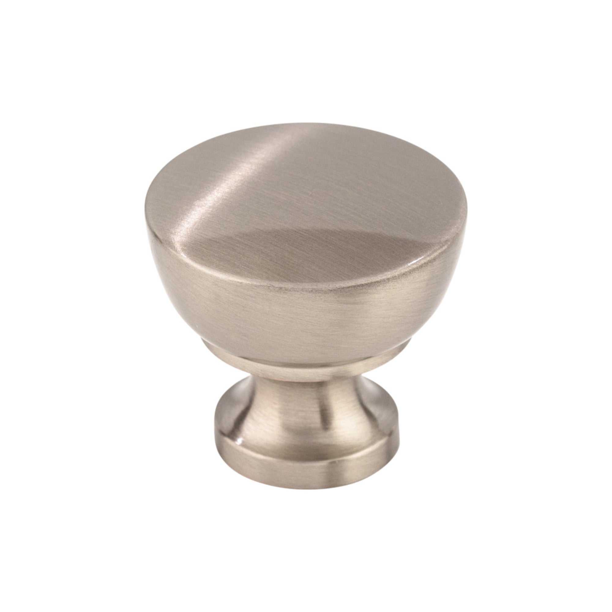 Bergen 1 1/4" Diameter Round Knob - Brushed Satin Nickel